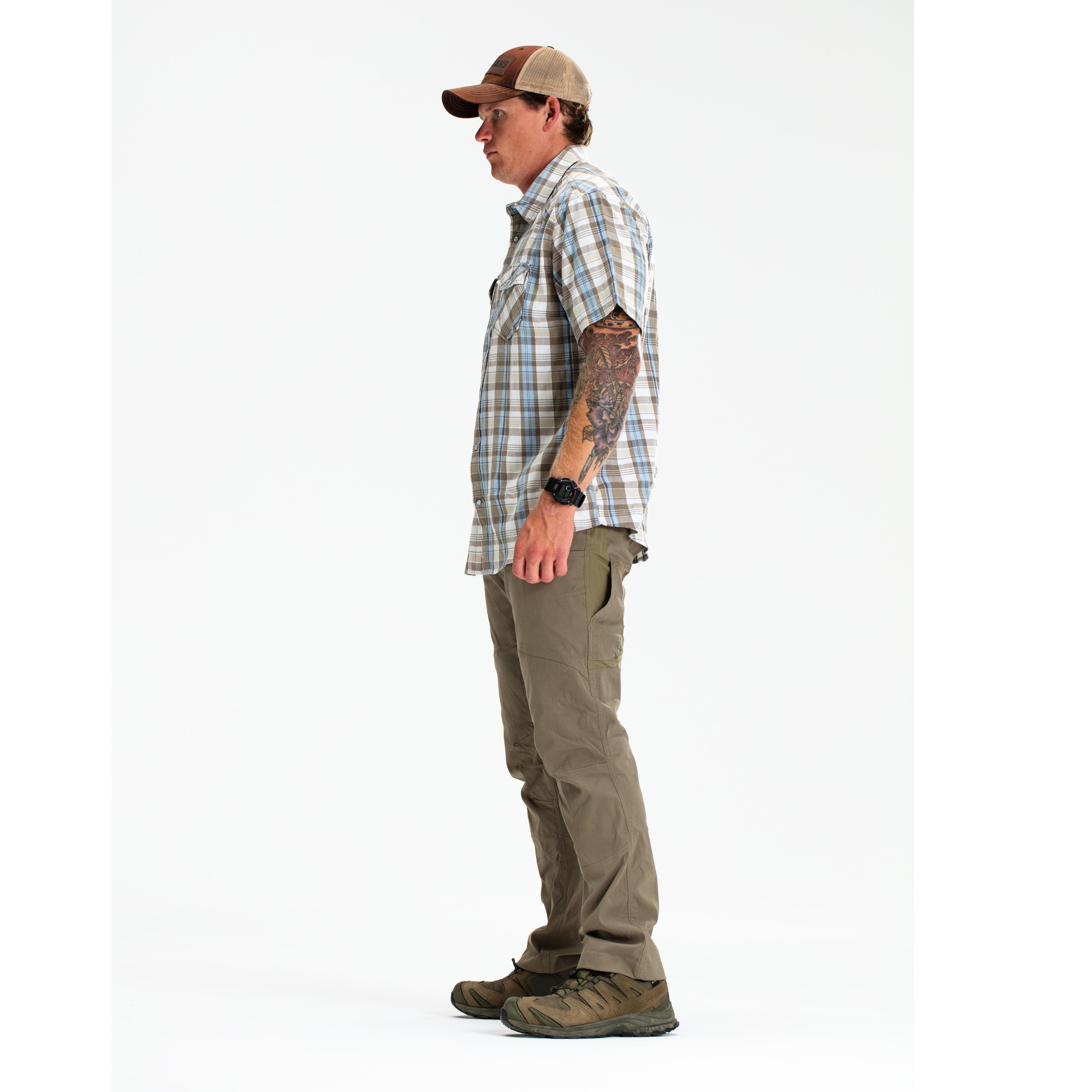 Tartan Flannel SS - Kryptek