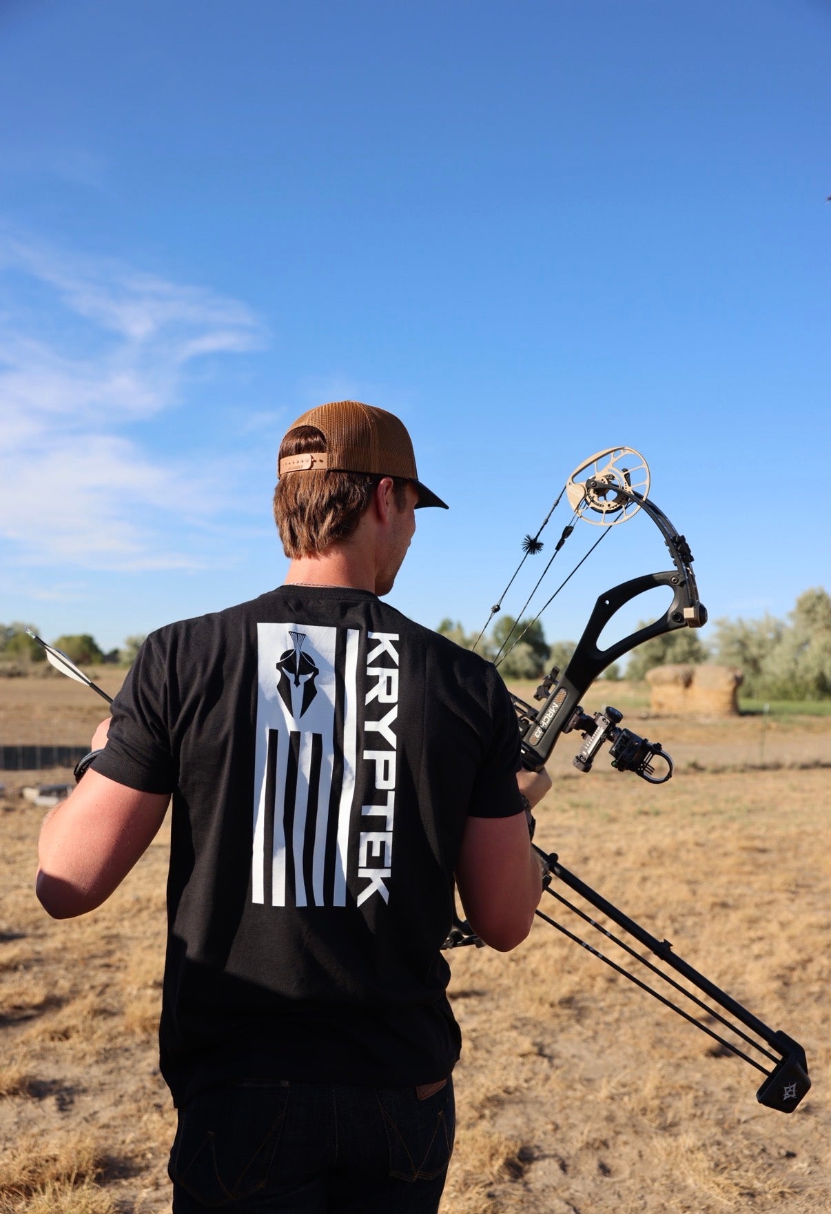 PREORDER-Kryptek Patriot Flag Tee Black