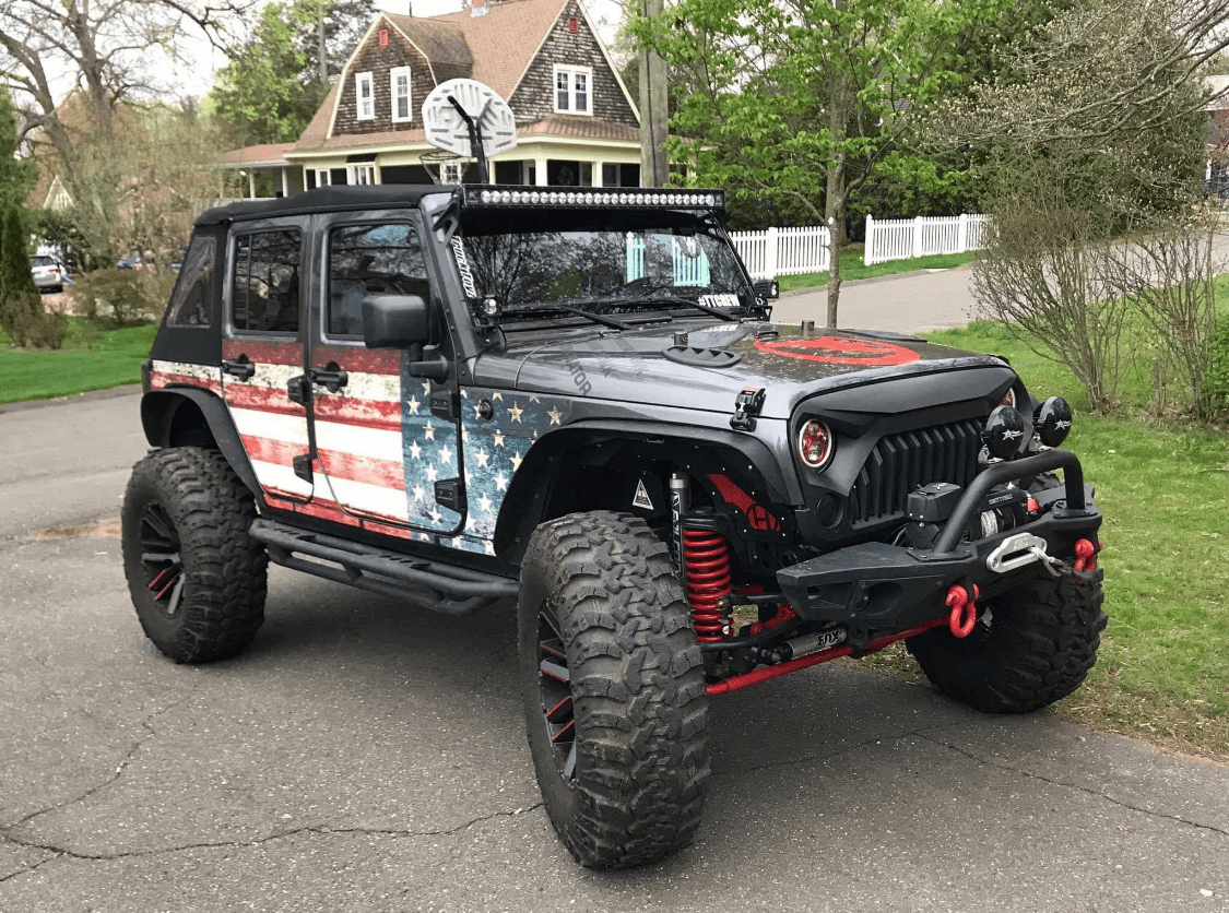 Wrangler JKU Removable Trail Armor