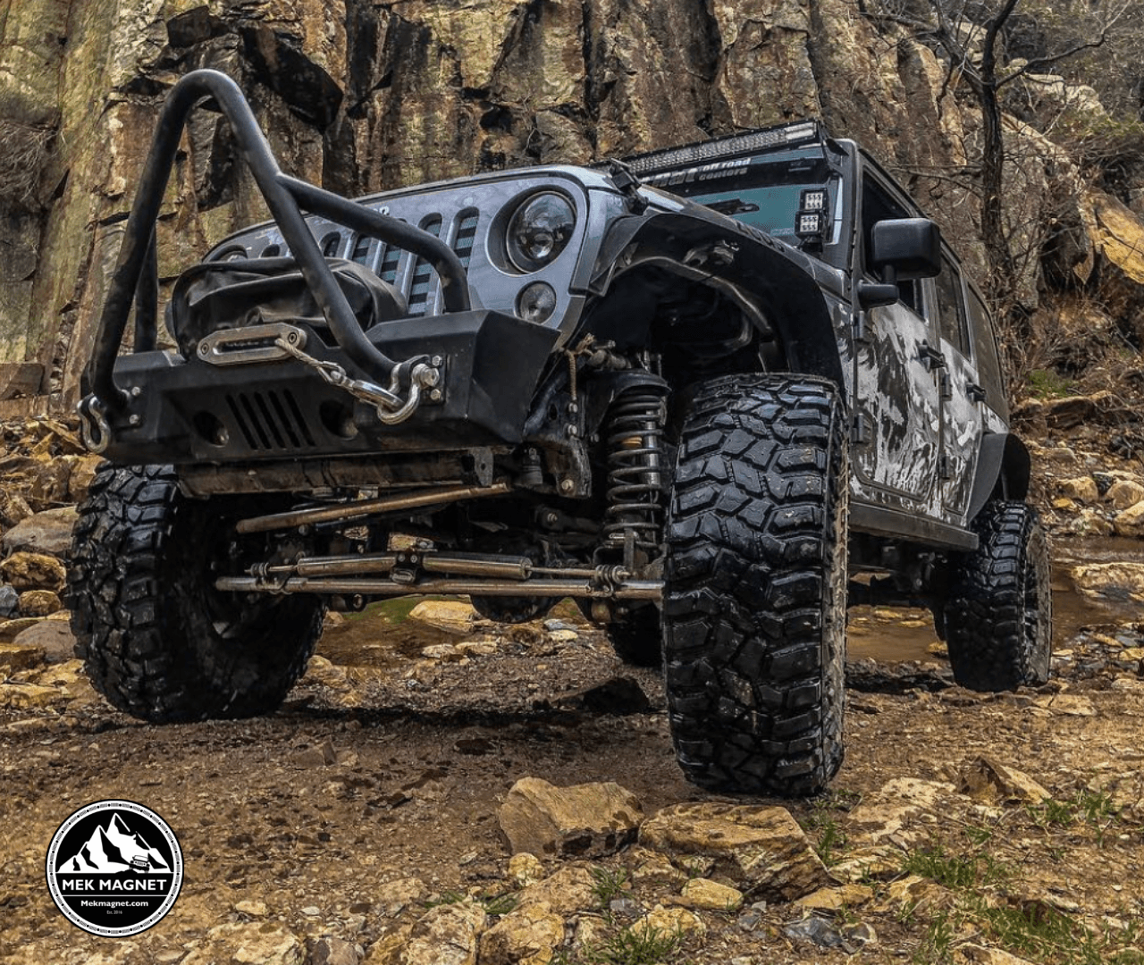 Wrangler JKU Removable Trail Armor