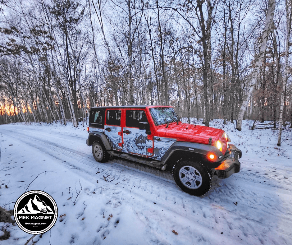 Wrangler JKU Removable Trail Armor