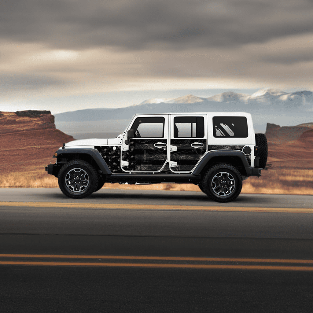 Wrangler JKU Removable Trail Armor