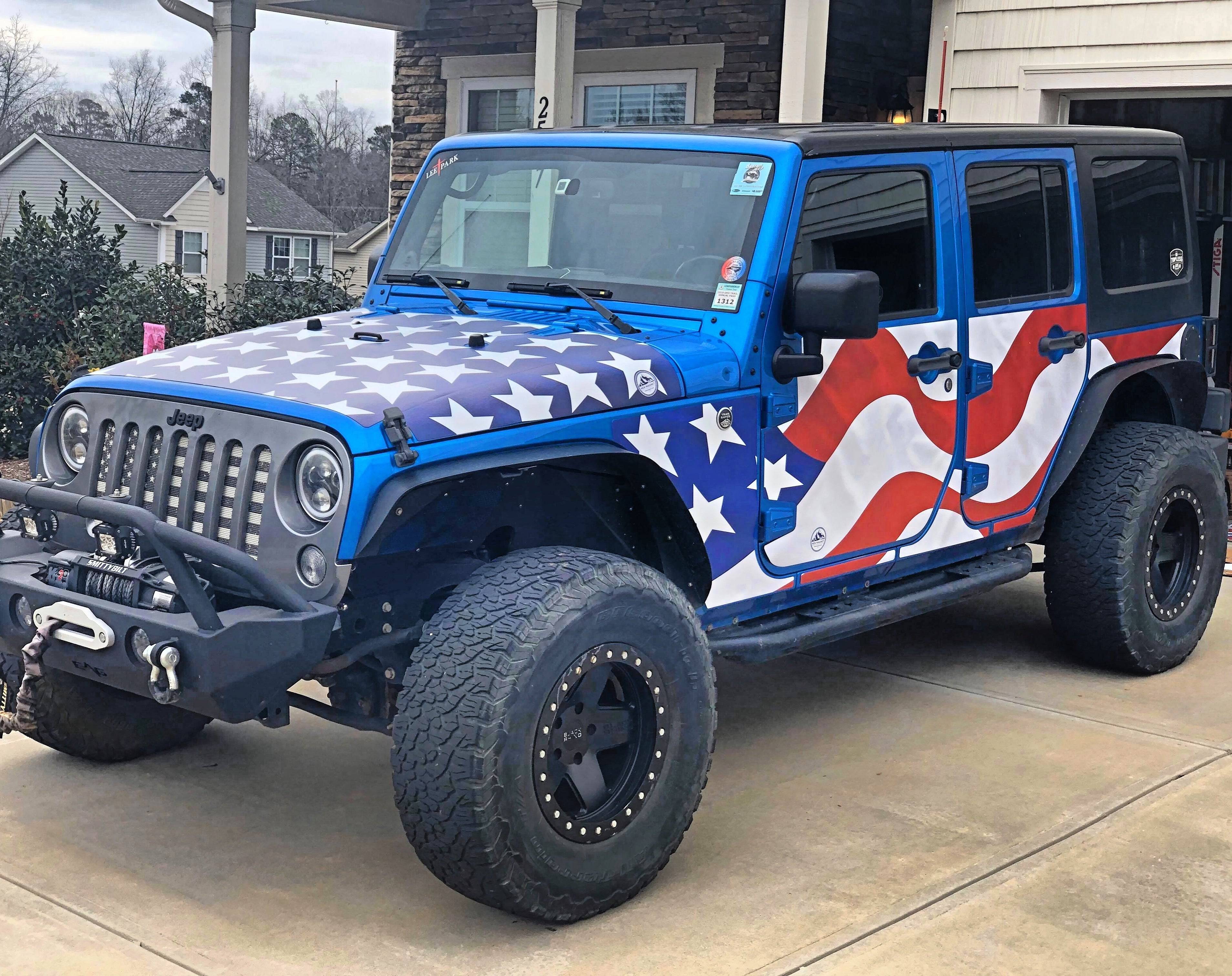 Wrangler JKU Removable Trail Armor