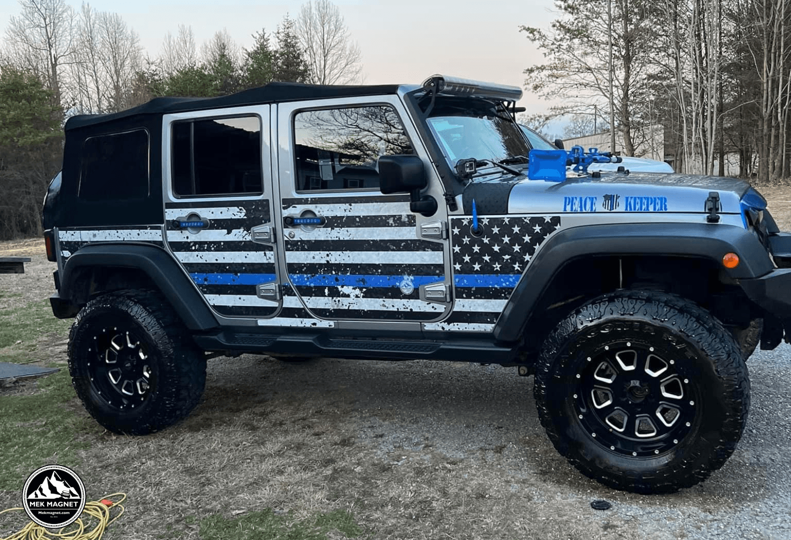 Wrangler JKU Removable Trail Armor