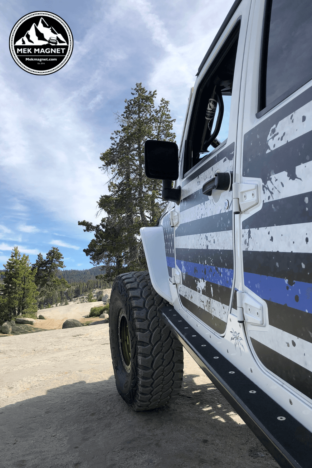 Wrangler JKU Removable Trail Armor