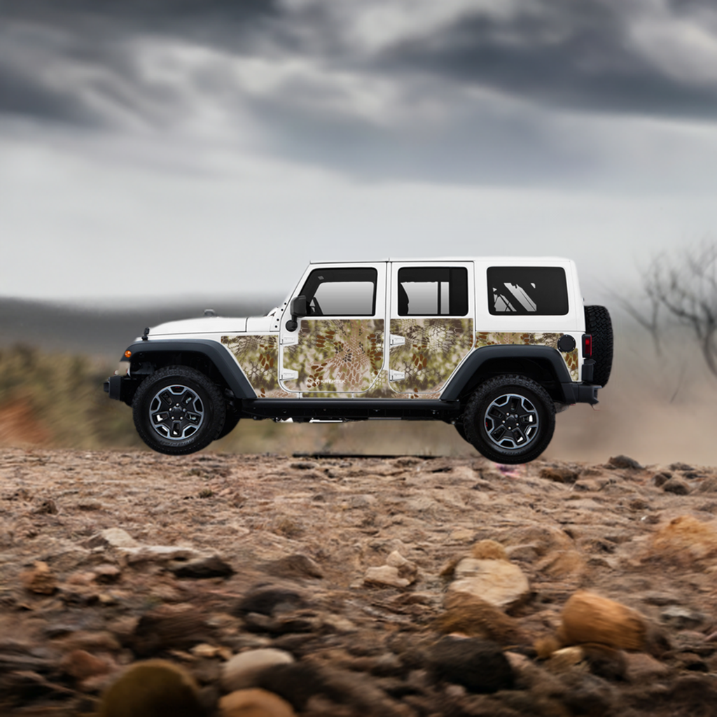 Wrangler JKU Removable Trail Armor