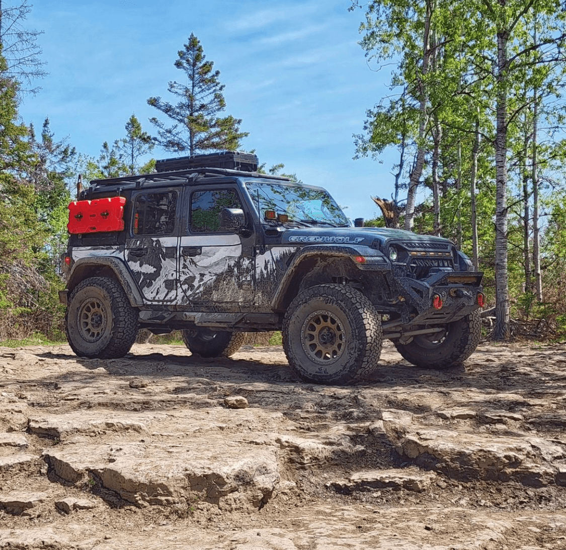 Wrangler JLU Removable Trail Armor