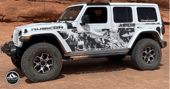Wrangler JLU Removable Trail Armor