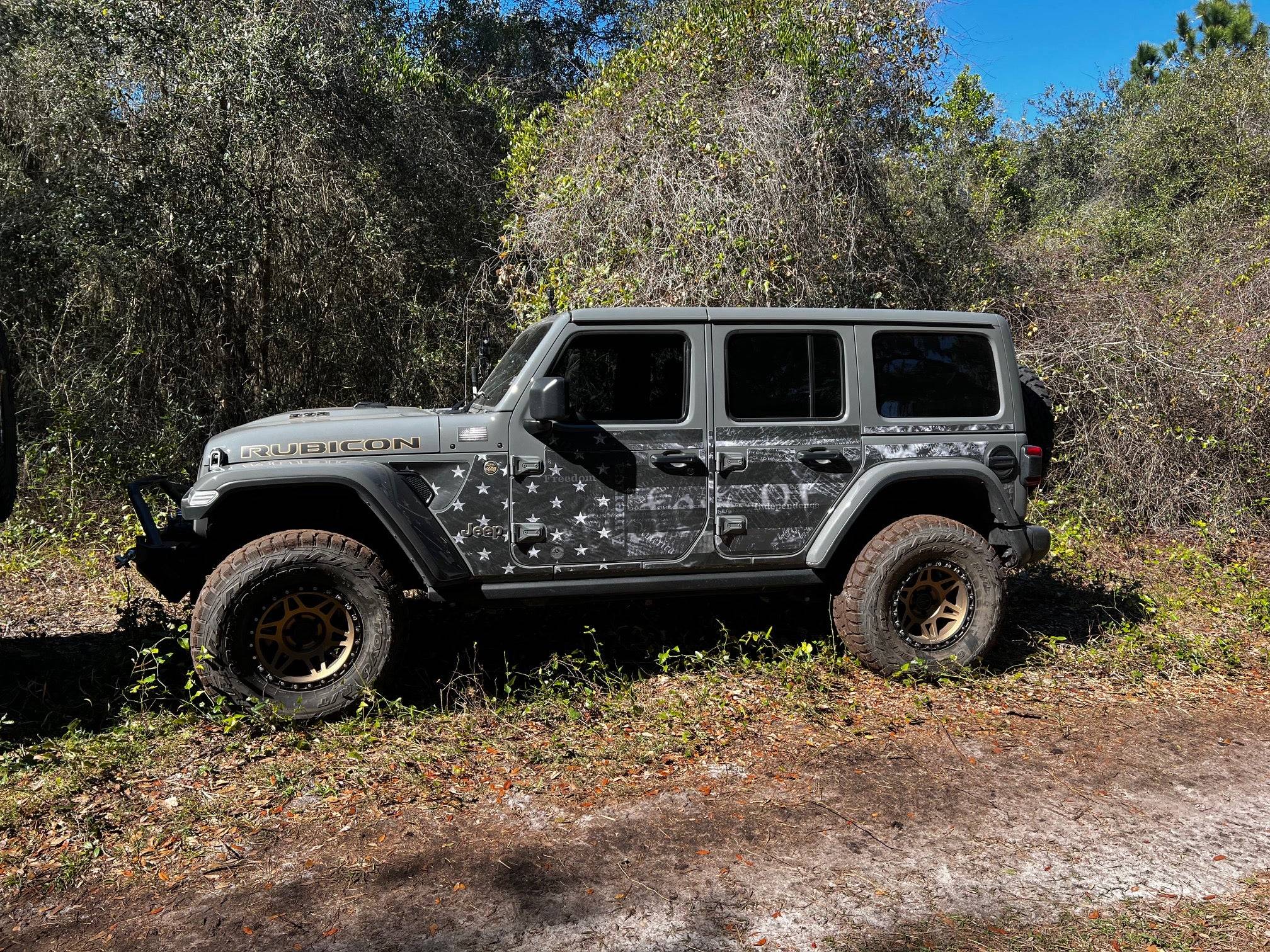 Wrangler JLU Removable Trail Armor