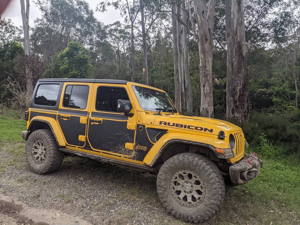 Wrangler JLU Removable Trail Armor