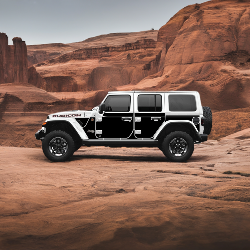 Wrangler JLU Removable Trail Armor