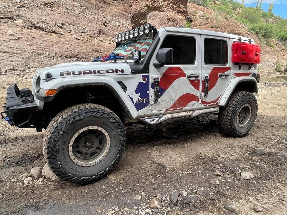 Wrangler JLU Removable Trail Armor