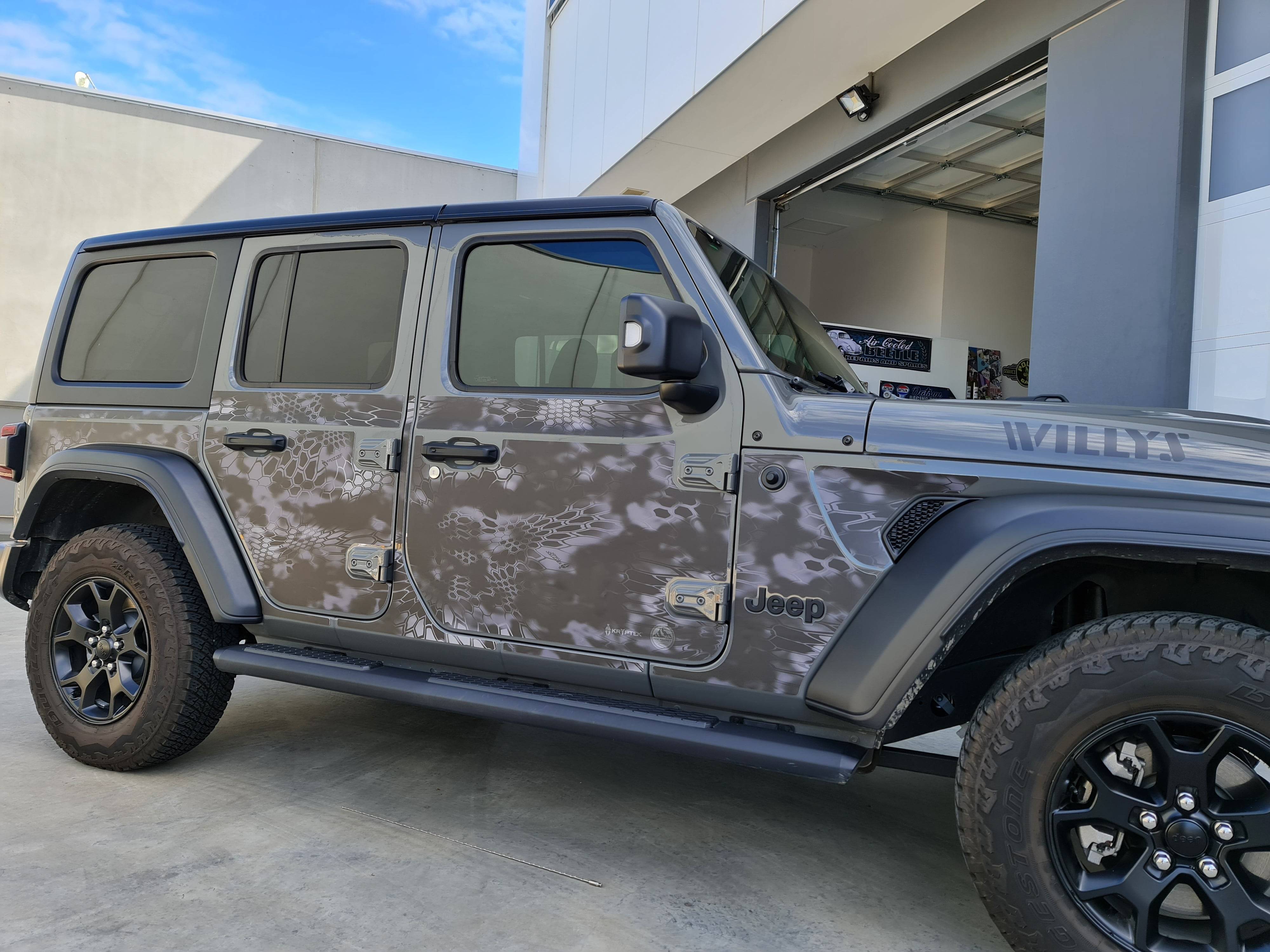 Wrangler JLU Removable Trail Armor