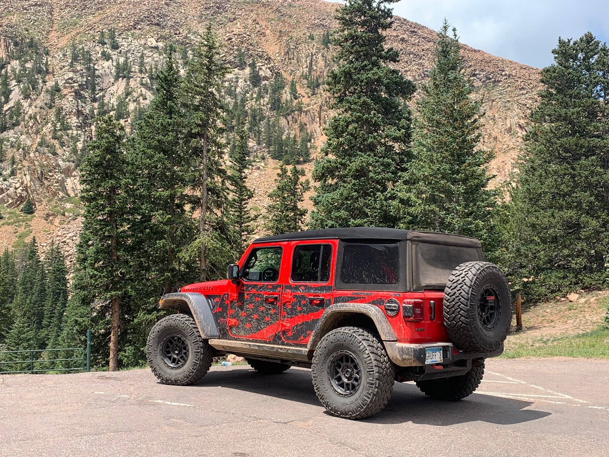 Wrangler JLU Removable Trail Armor