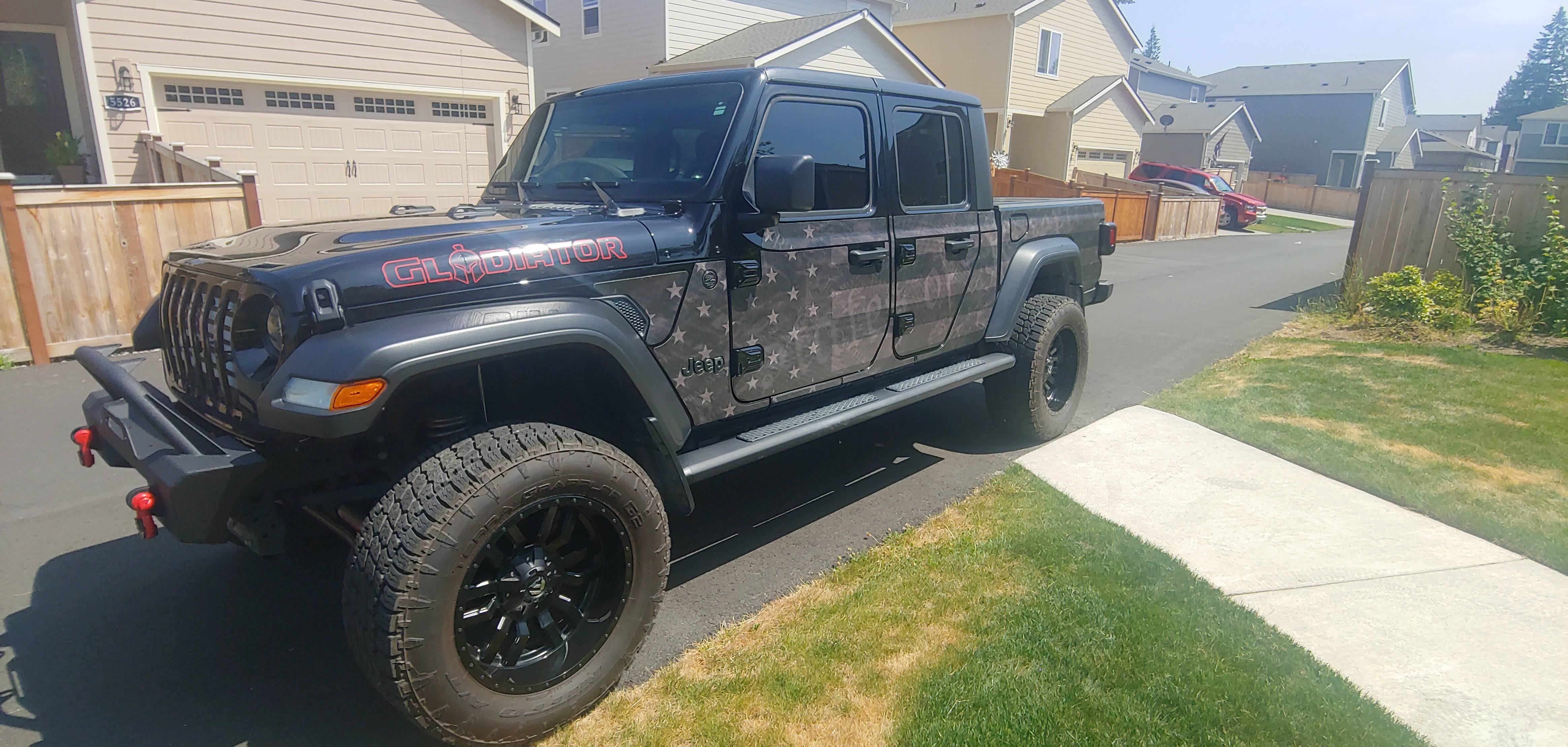 Gladiator JT Removable Trail Armor