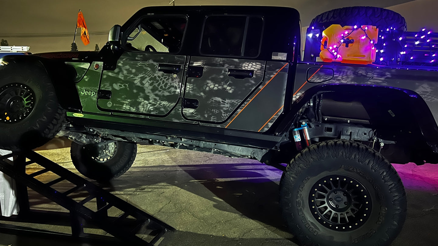 Gladiator JT Kryptek Typhon Limited Edition Removable Trail Armor