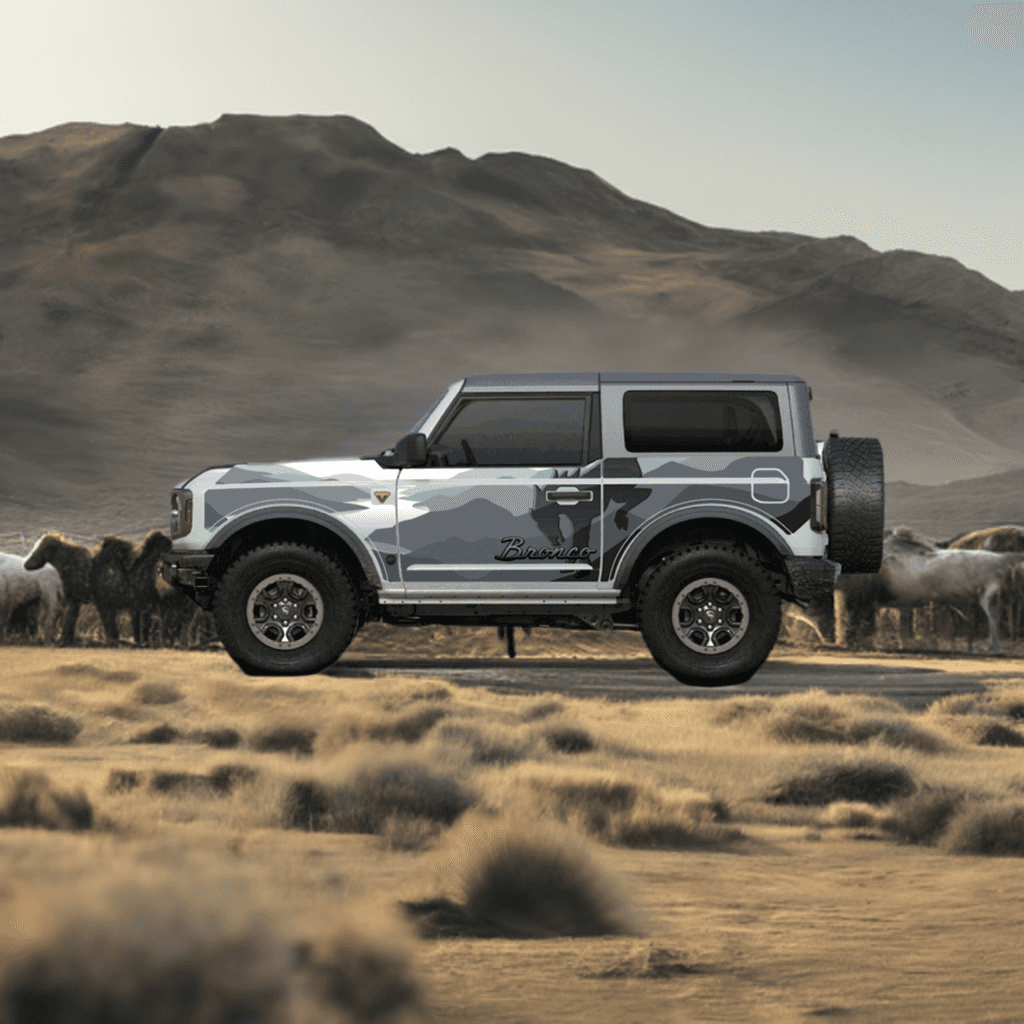 Bronco 2D Removable Trail Armor