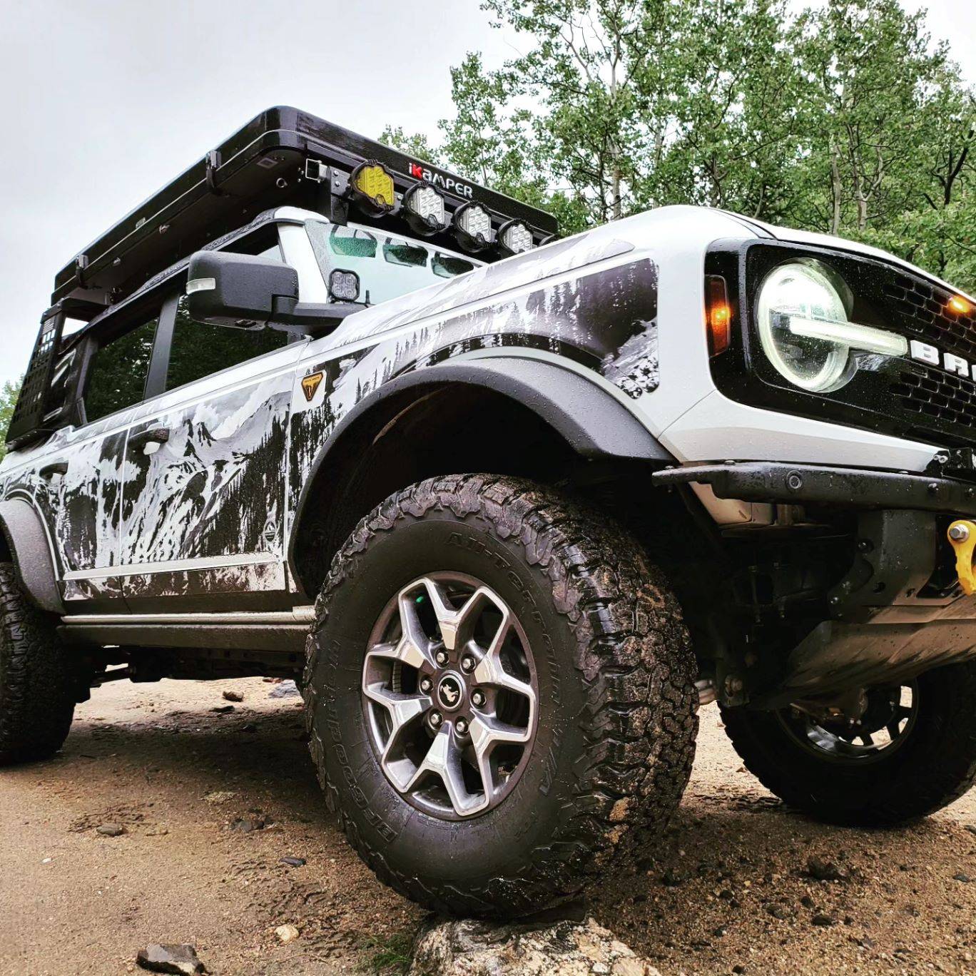 Bronco 4D Removable Trail Armor