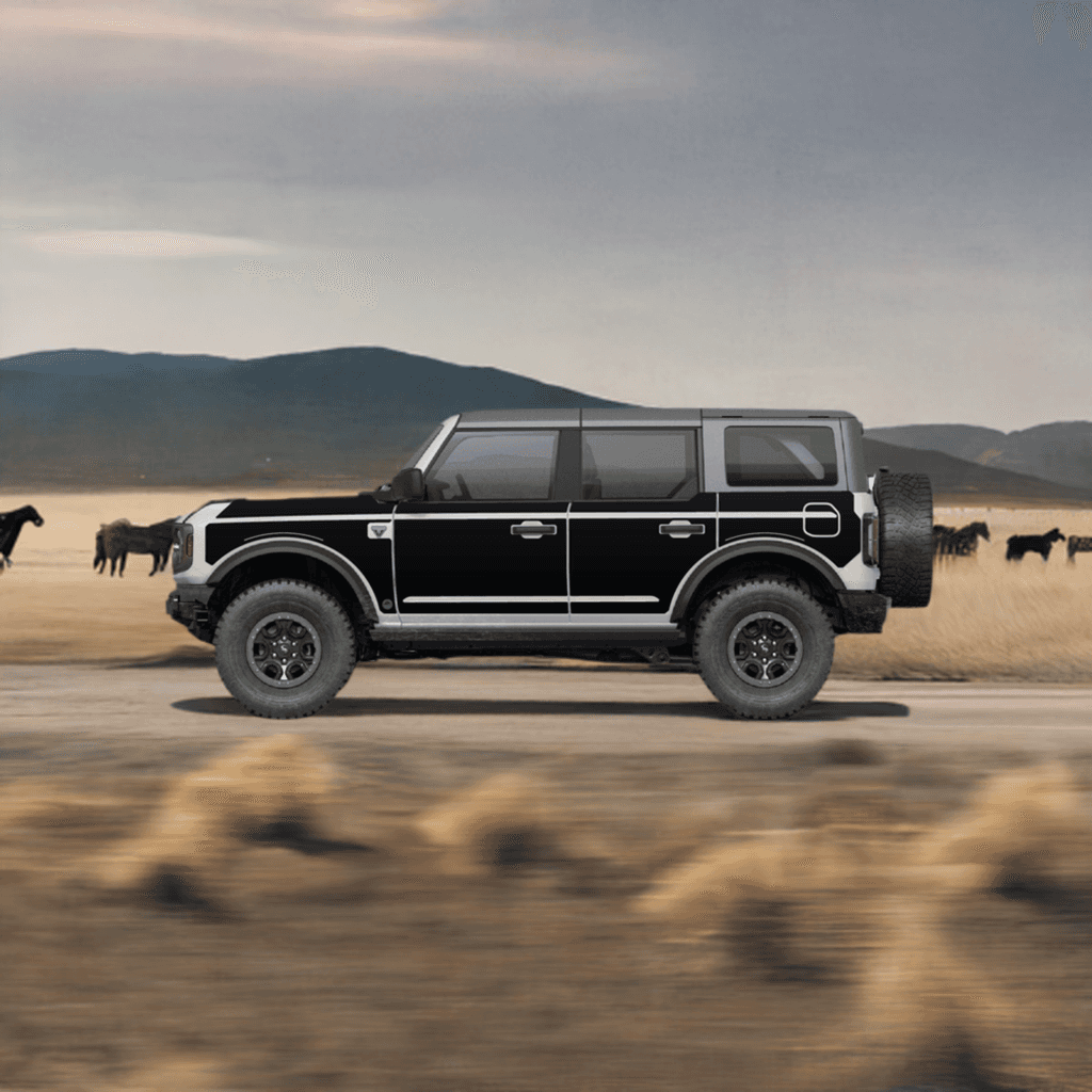 Bronco 4D Removable Trail Armor