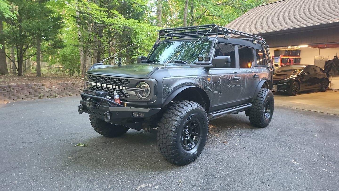 Bronco 4D Removable Trail Armor