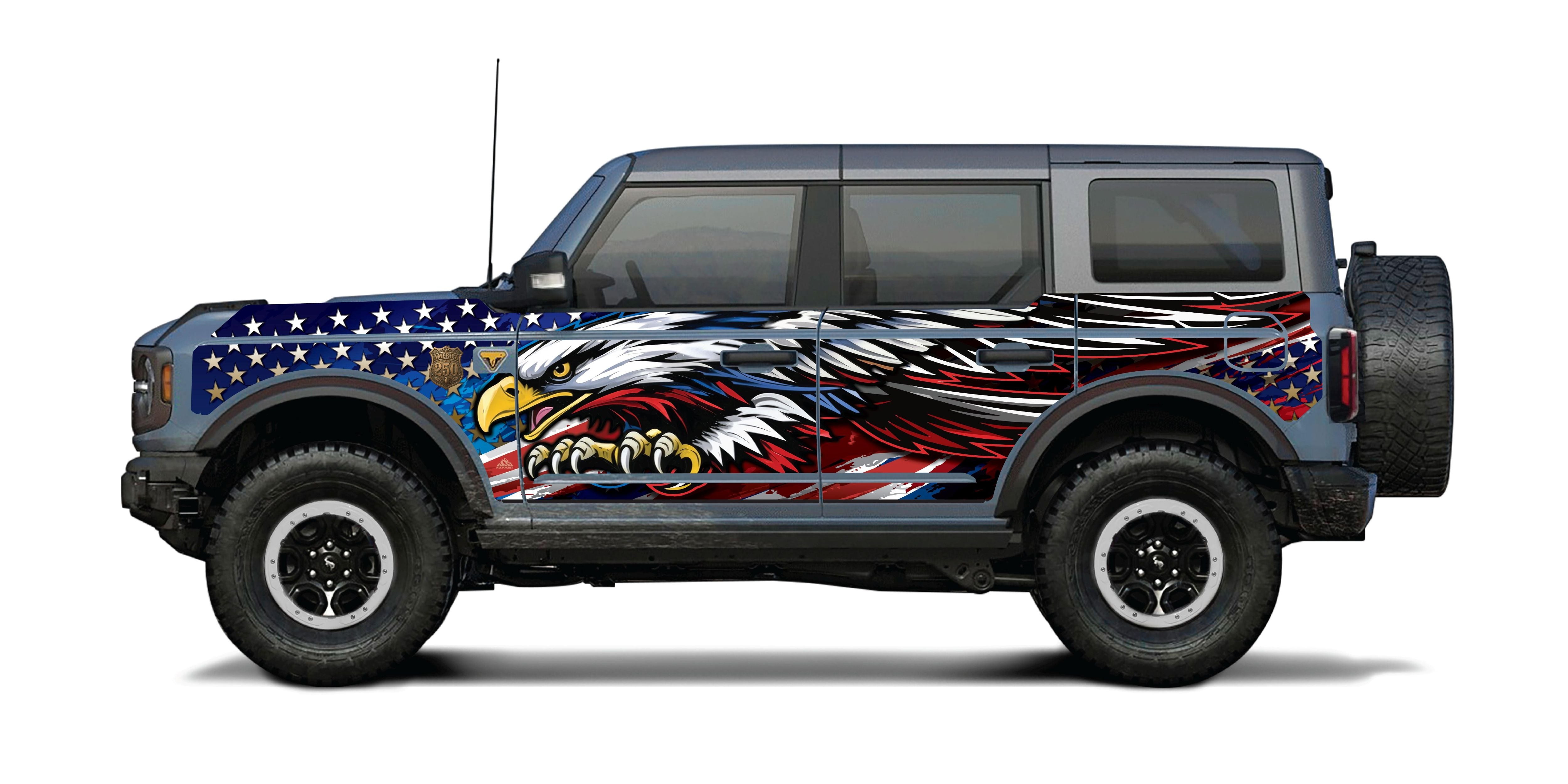 Bronco 4D Removable Trail Armor