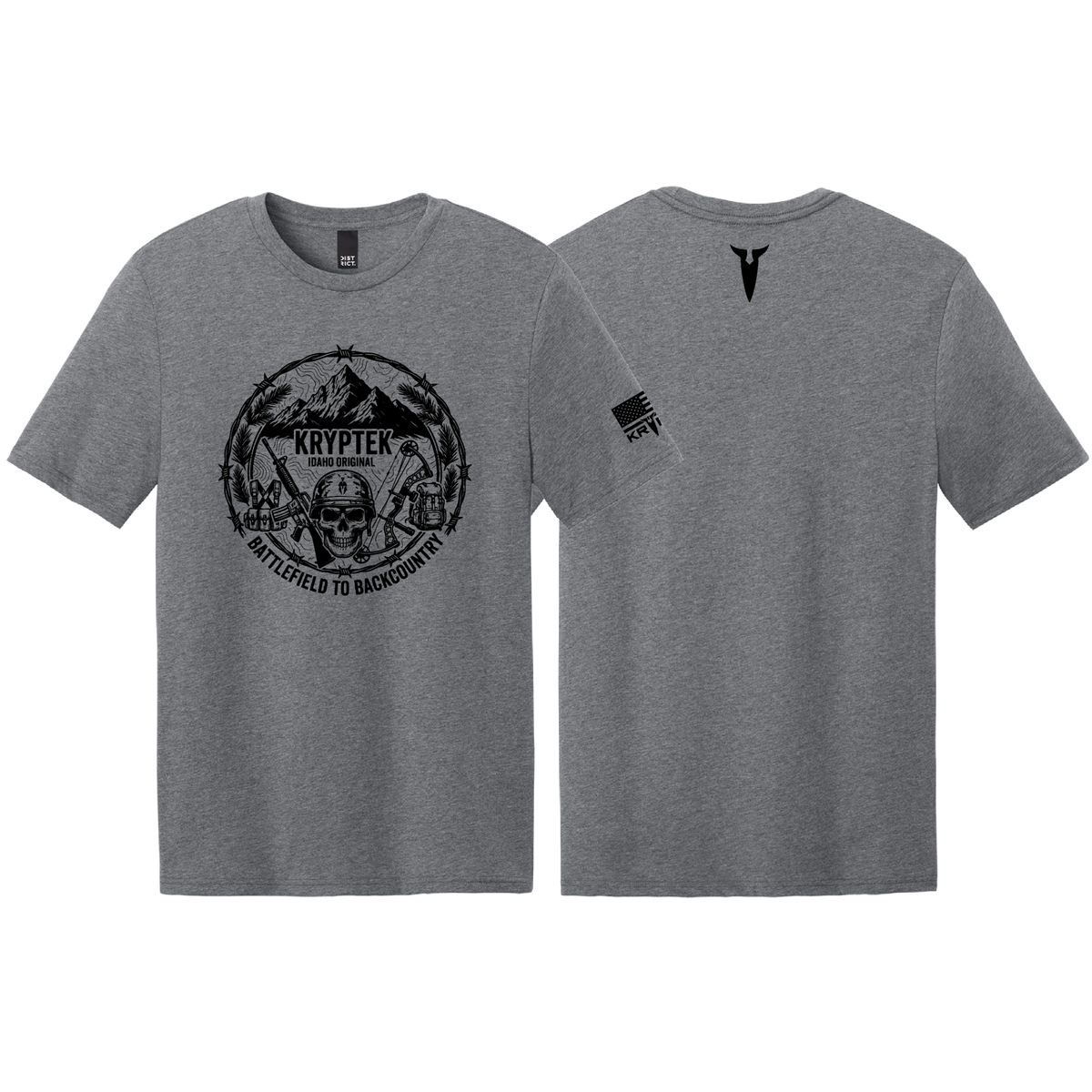 Kryptek Battlefield to Backcountry T-Shirt – Idaho Original Graphic Te