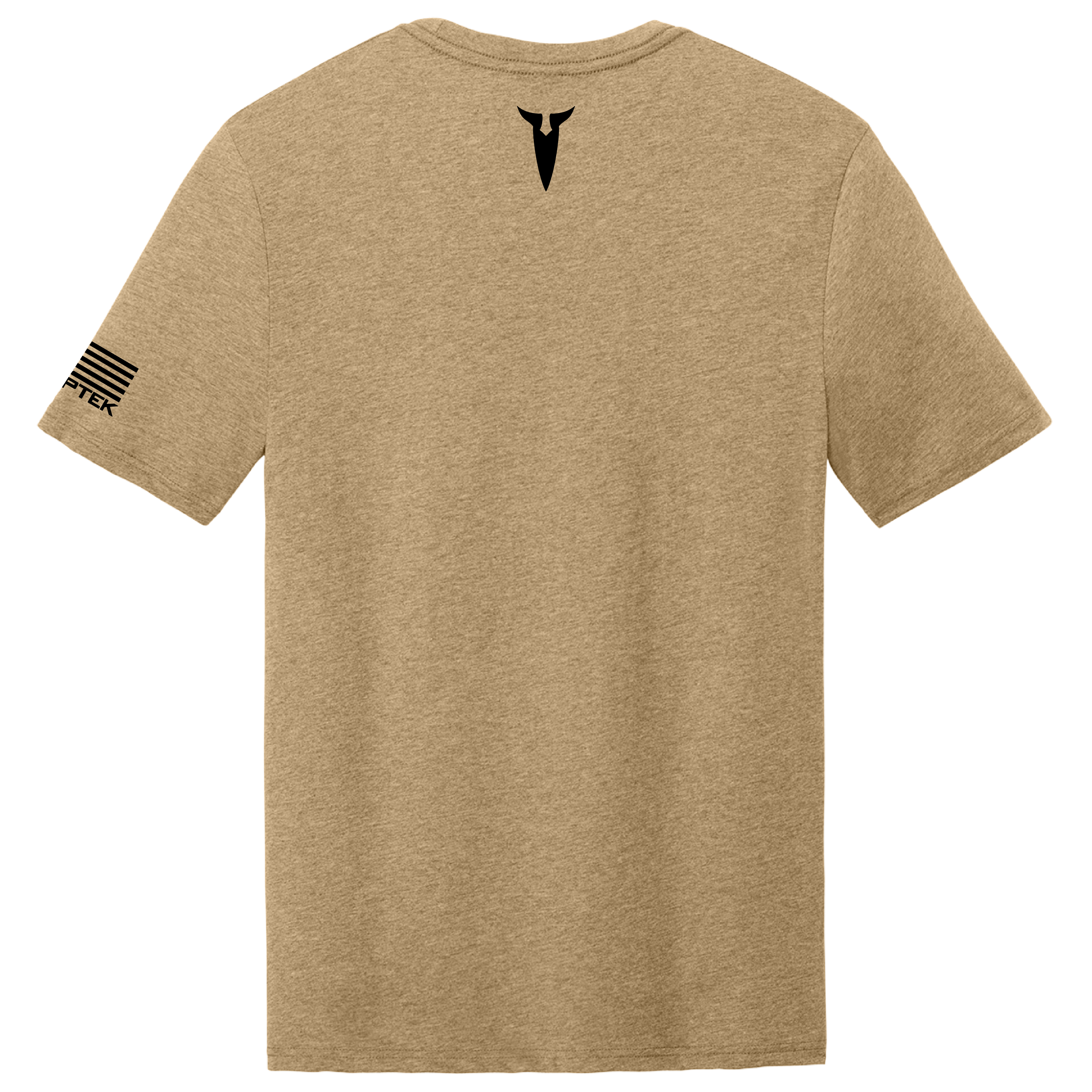 Kryptek Circle Logo T-Shirt – Battlefield to Backcountry Graphic Tee (Coyote Tan Heather)