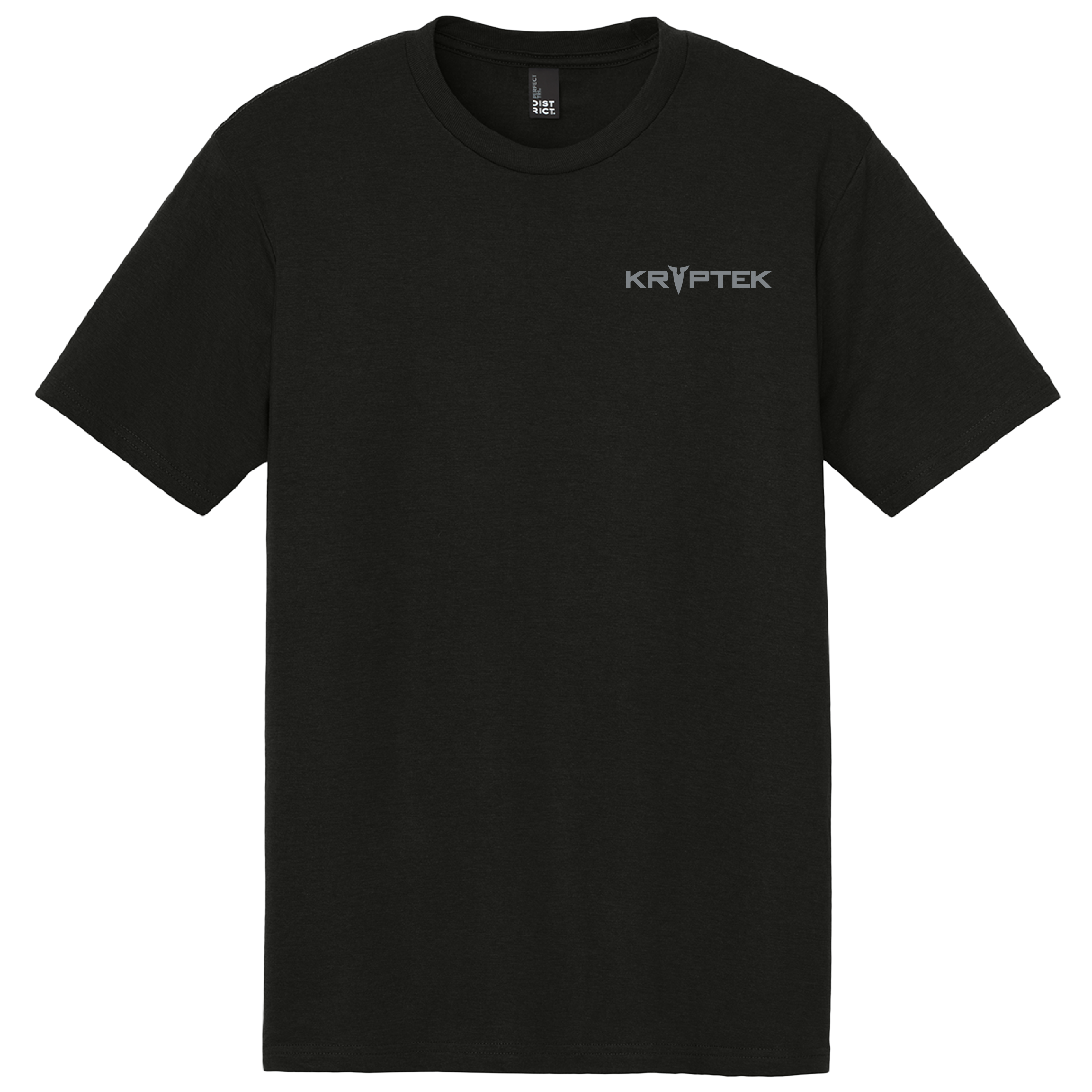 Kryptek Idaho Original T-Shirt – American Flag Topo Graphic Tee (Black)