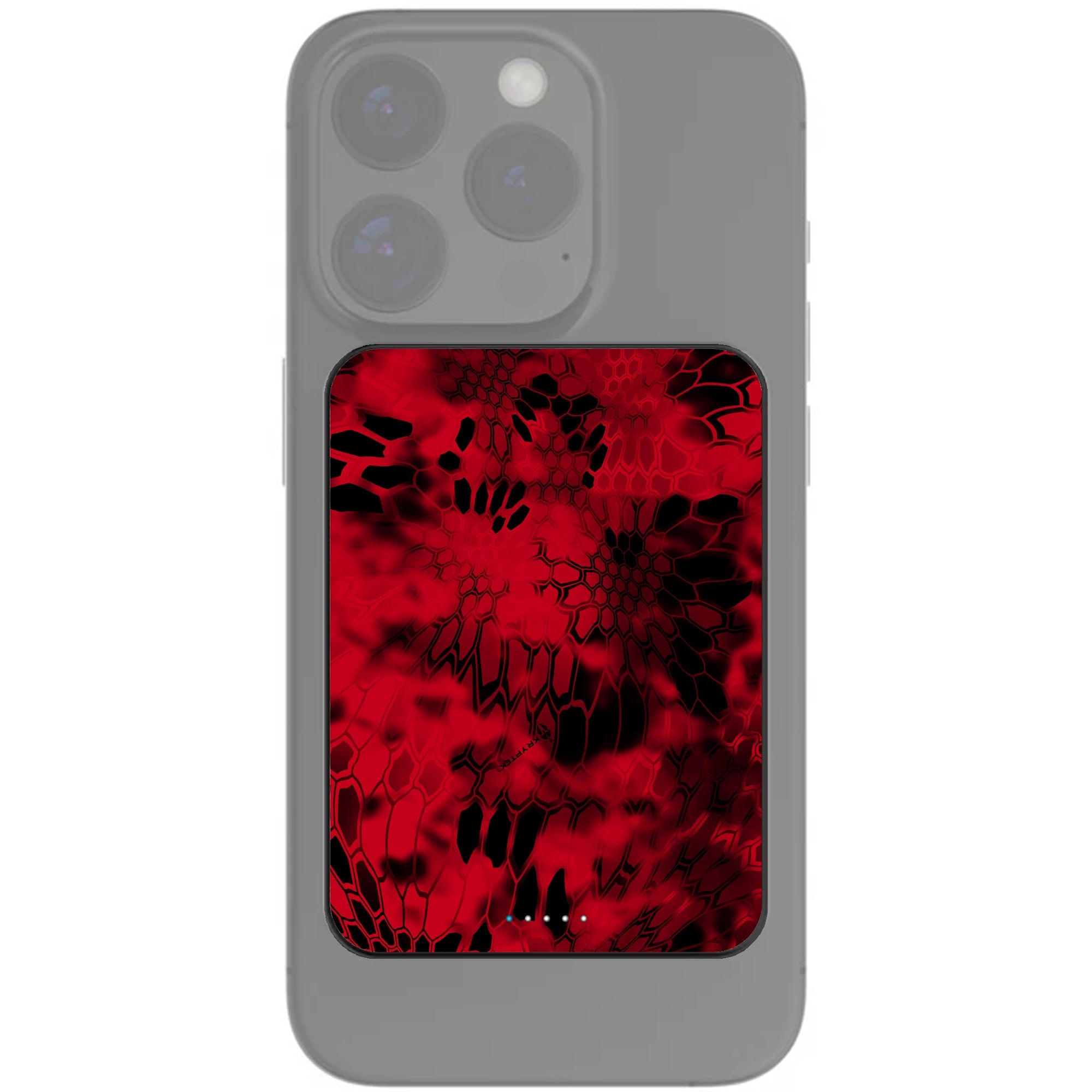 Kryptek Officially Licensed Limited Edition Custom-Printed 5,000mAh MagSafe Magnetic Powerbank & Wireless Battery Charger