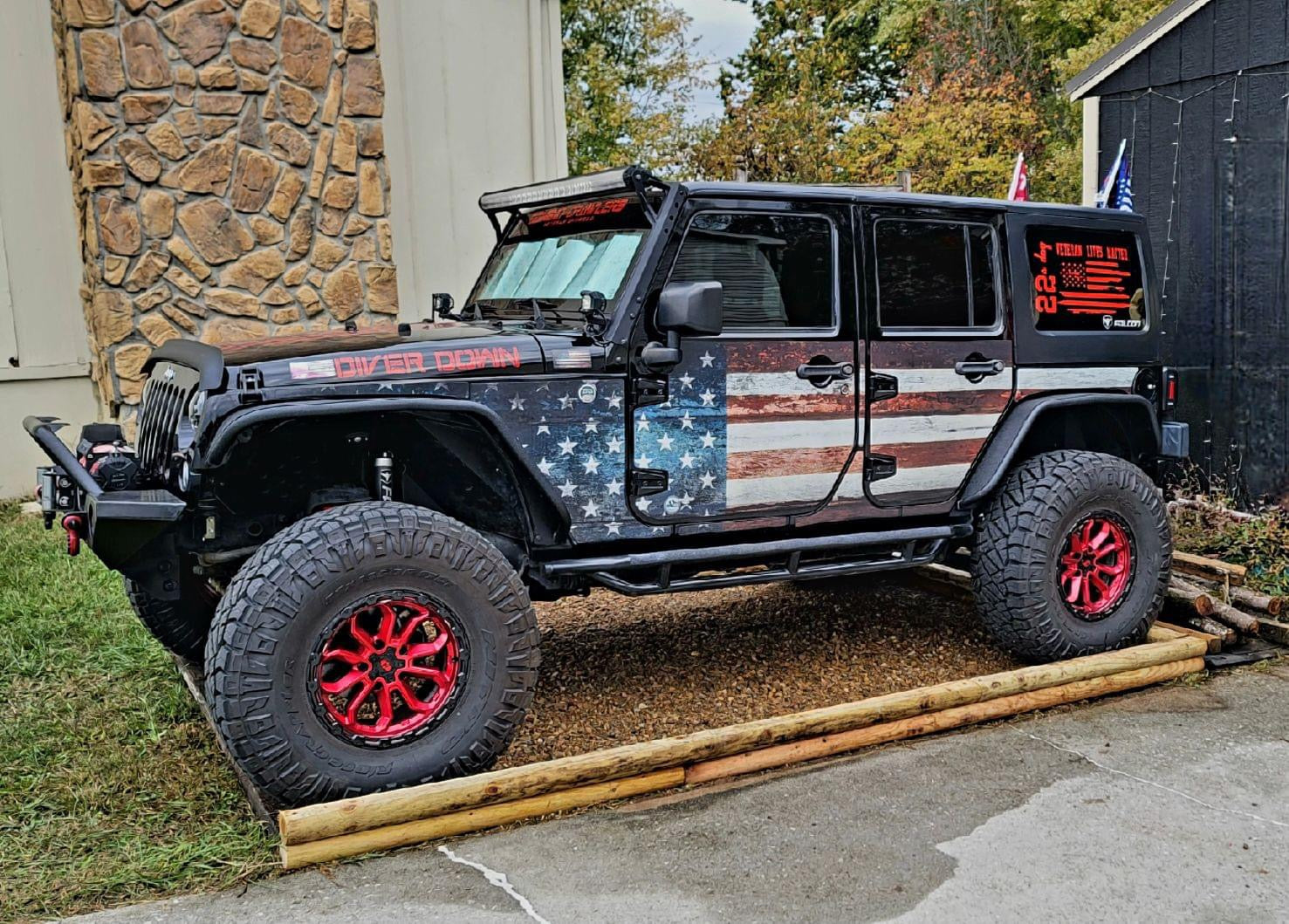 Wrangler JKU Removable Trail Armor