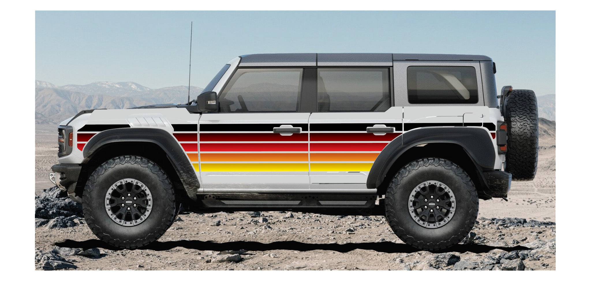 Bronco 4D Removable Trail Armor