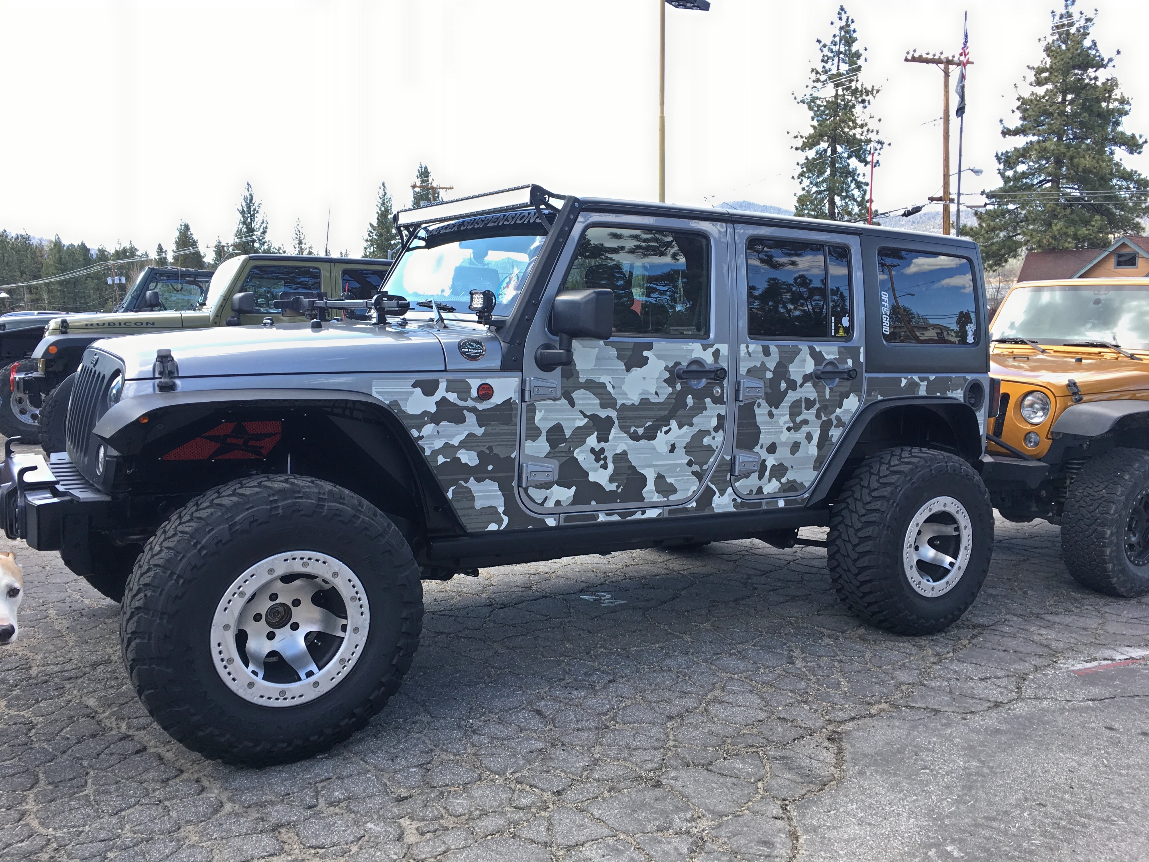 Wrangler JKU Removable Trail Armor