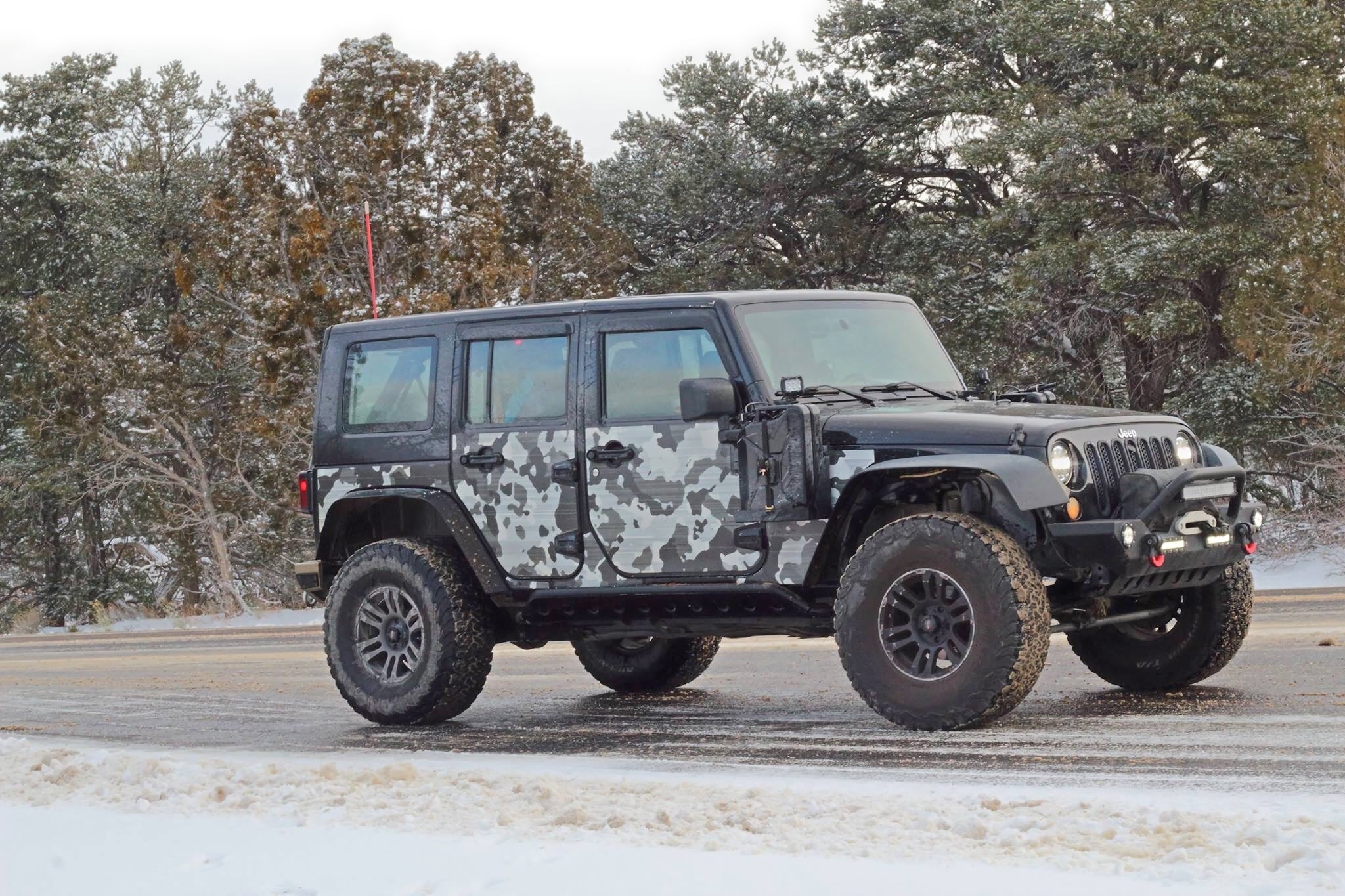 Wrangler JKU Removable Trail Armor