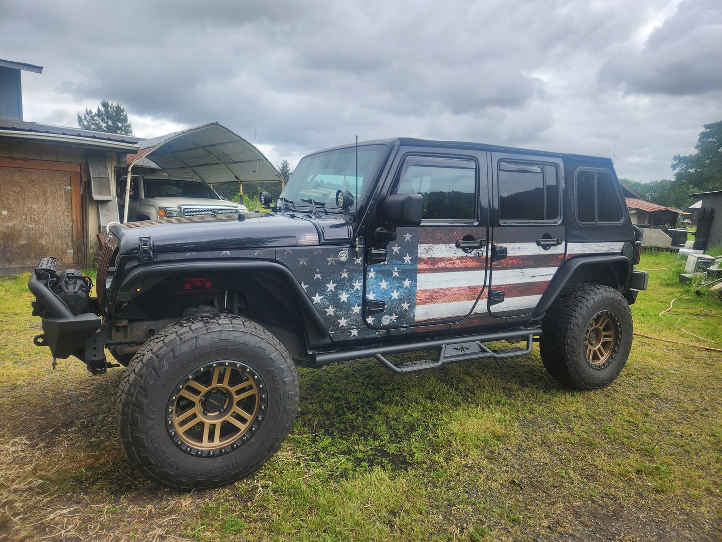 Wrangler JKU Removable Trail Armor