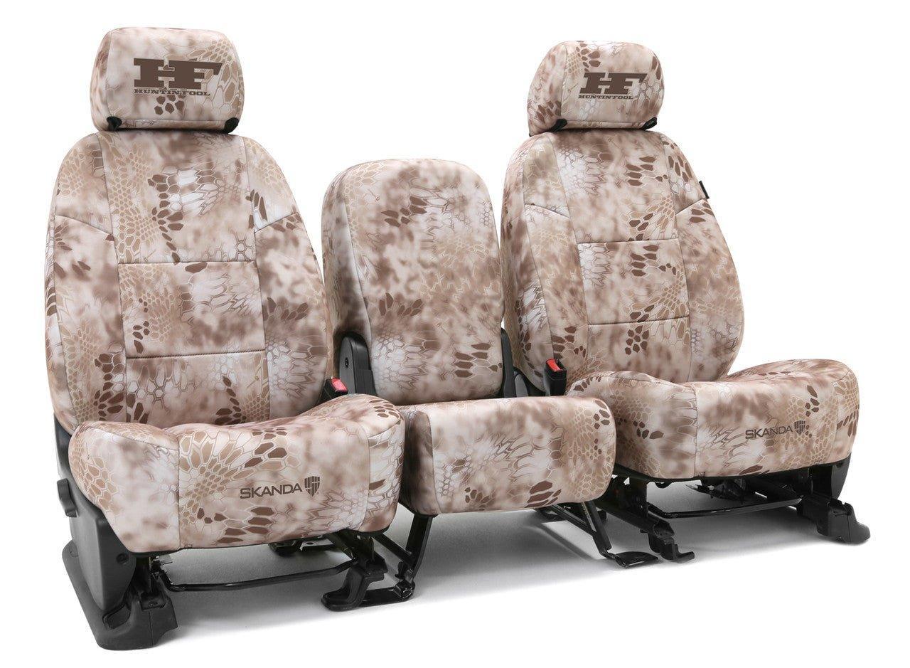 Huntin' Fool Logo Neosupreme Solid - Kryptek Custom Seat Cover - Kryptek