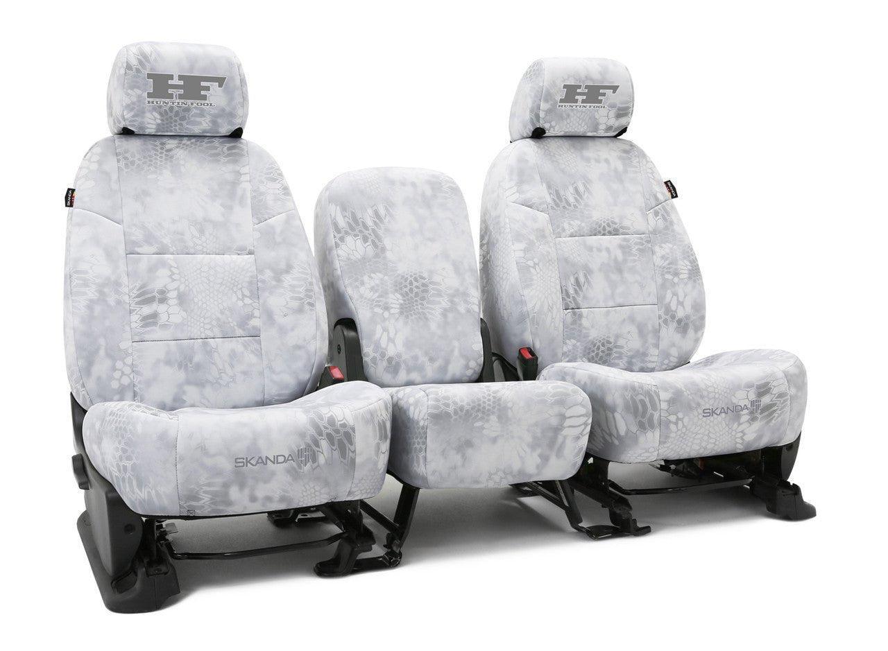 Huntin' Fool Logo Neosupreme Solid - Kryptek Custom Seat Cover - Kryptek