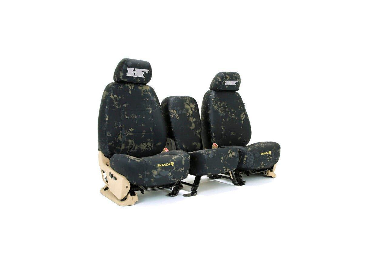 Huntin' Fool Logo Neosupreme Solid - Kryptek Custom Seat Cover - Kryptek