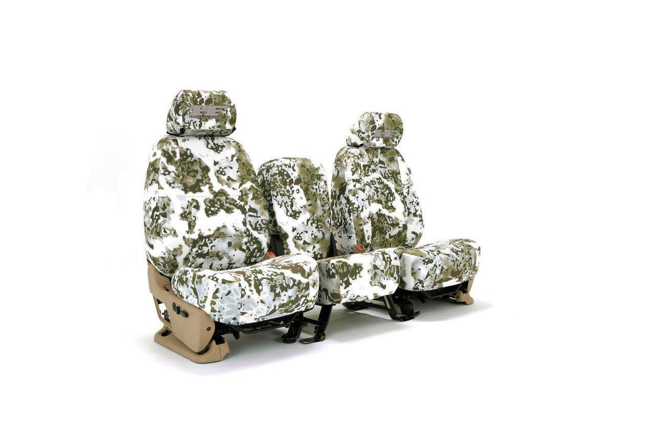 Huntin' Fool Logo Neosupreme Solid - Kryptek Custom Seat Cover - Kryptek