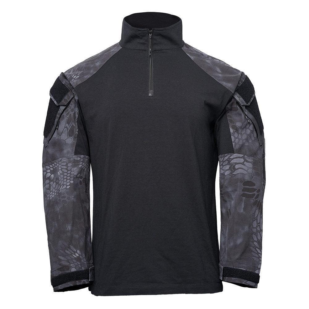 Tactical 3 LS Zip – Kryptek® Camo, No Melt, Combat-Ready Shirt