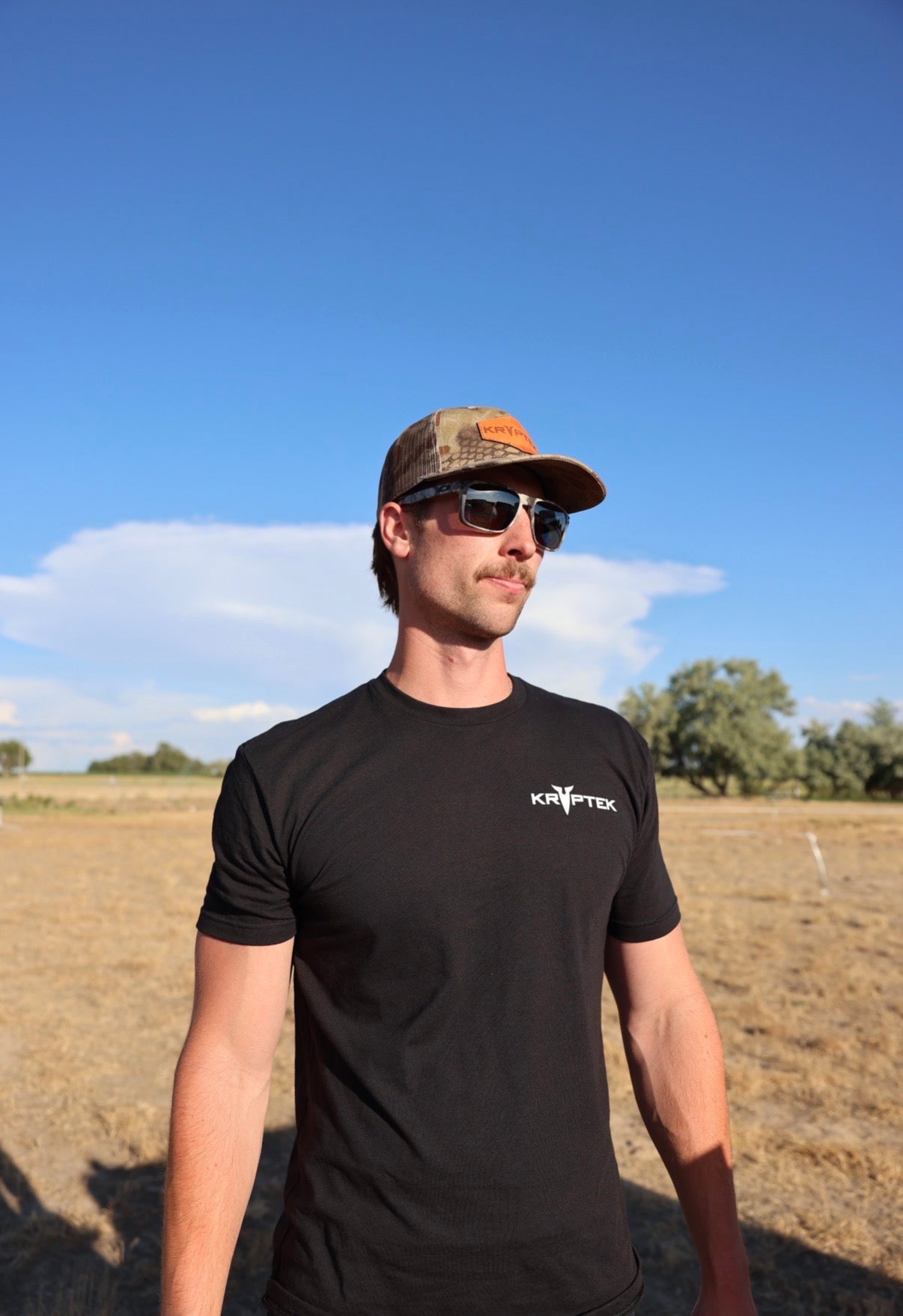 PREORDER-Kryptek Patriot Flag Tee Black