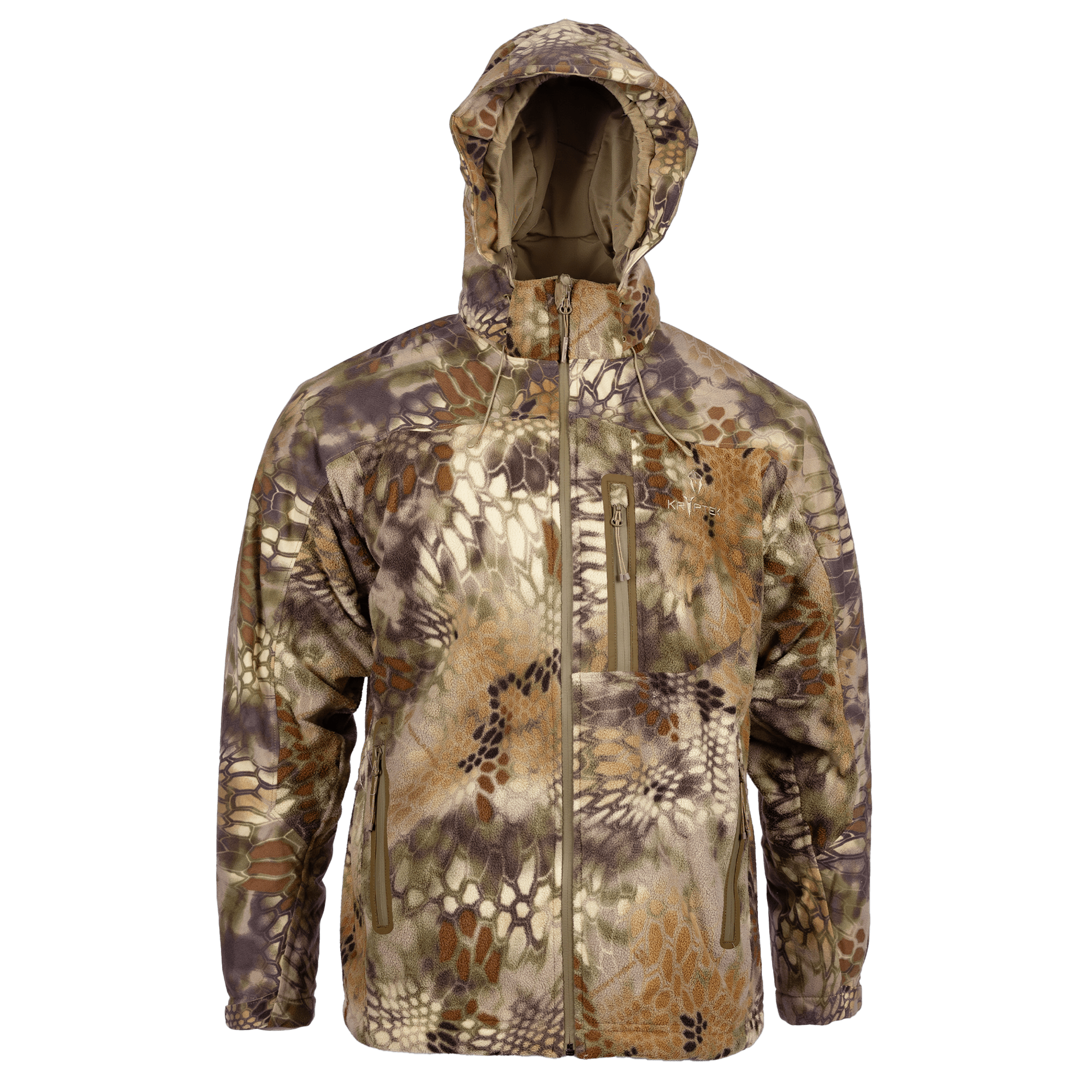 Mens store Kryptek Fleece Highlander Cadog Soft Shell Camo Jacket L