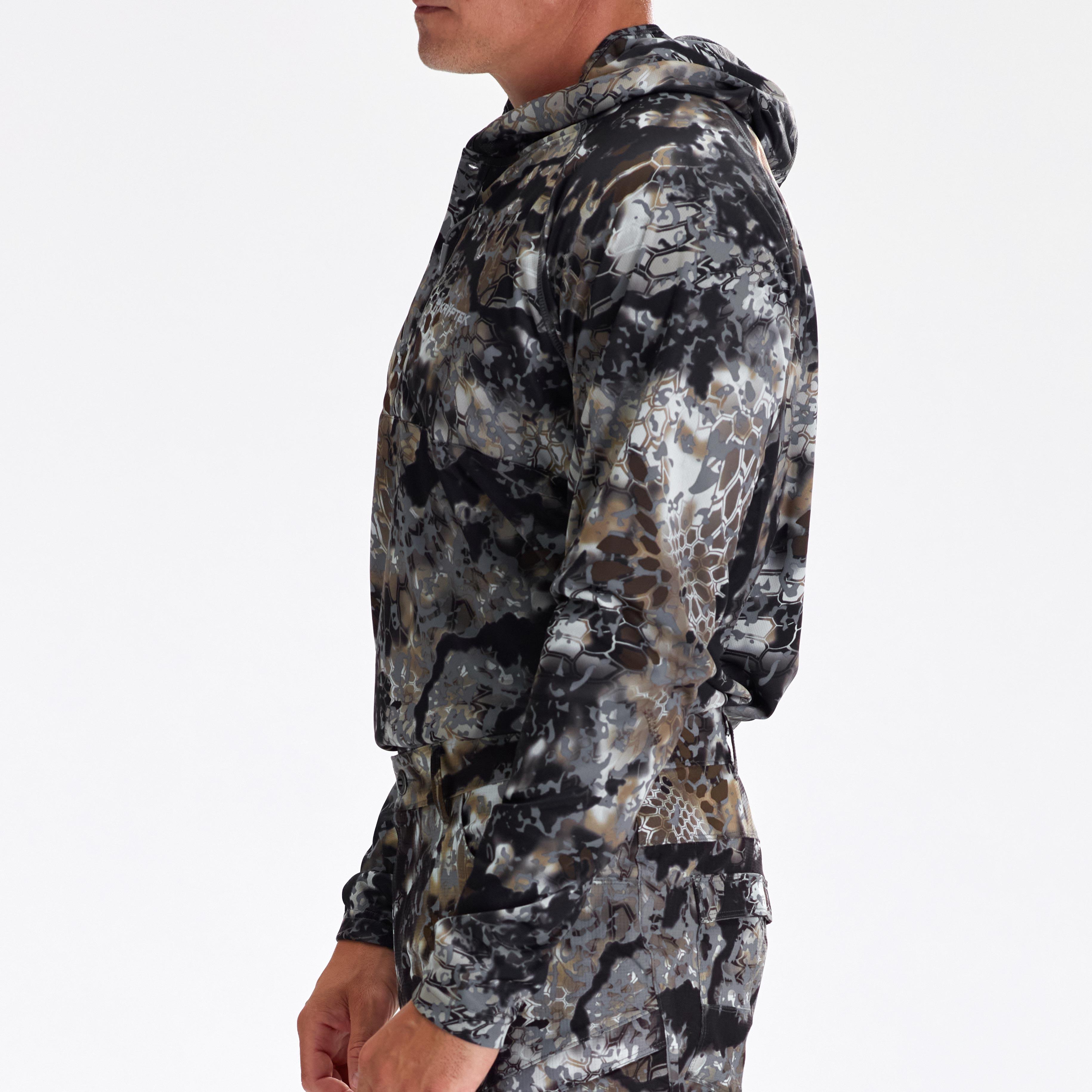 Chemise Huk Sun homme moyenne Kryptek camouflage manches longues Chemise Huk Sun homme moyenne Kryptek camouflage manches longues