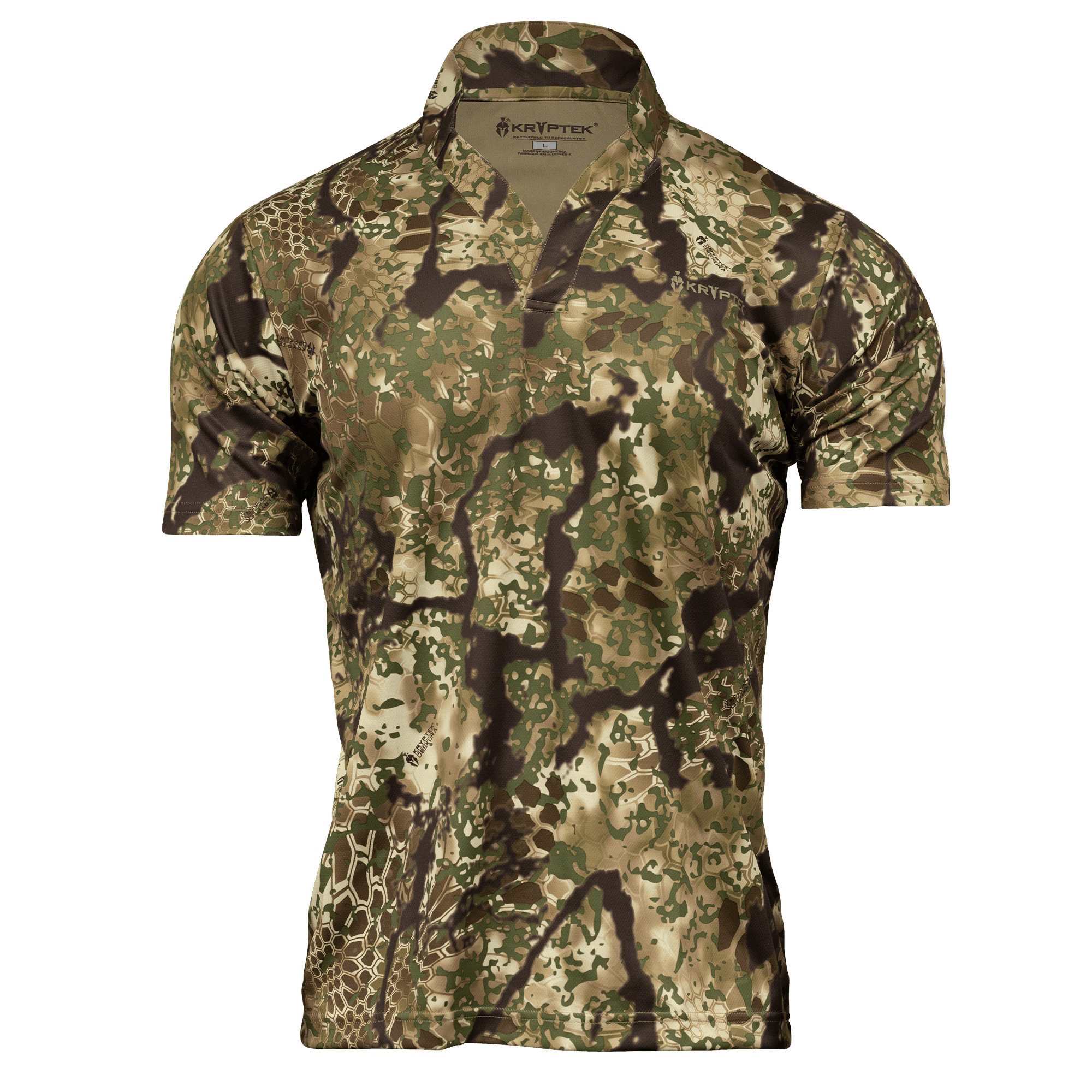 Dallol Rugby SS Shirt | Hot Weather Kryptek Camo Shirt