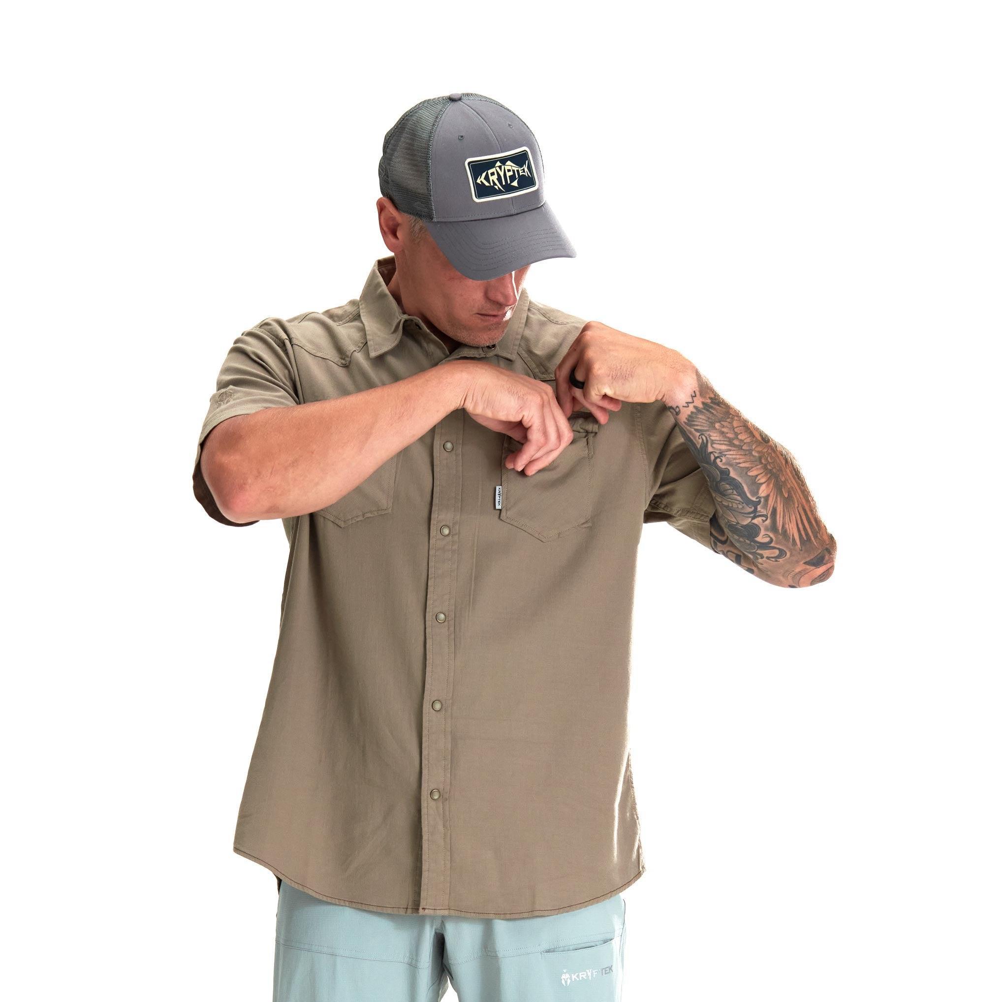 Tartan Flannel SS - Kryptek