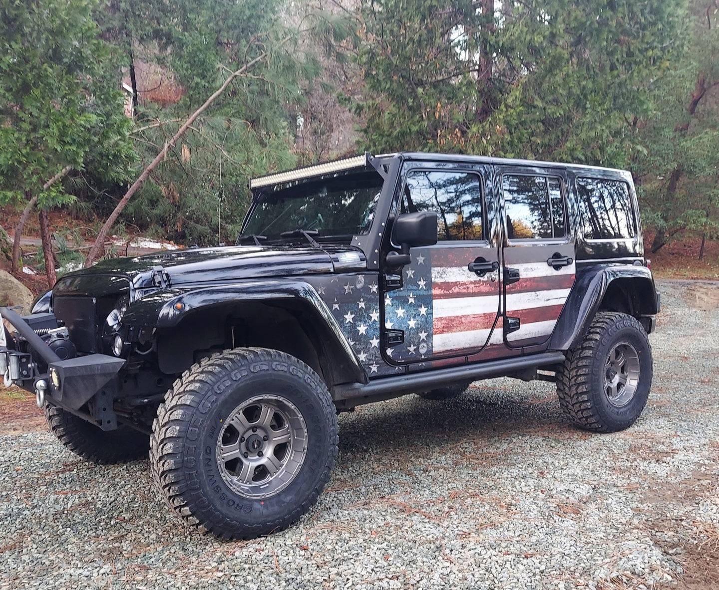 Wrangler JKU Removable Trail Armor