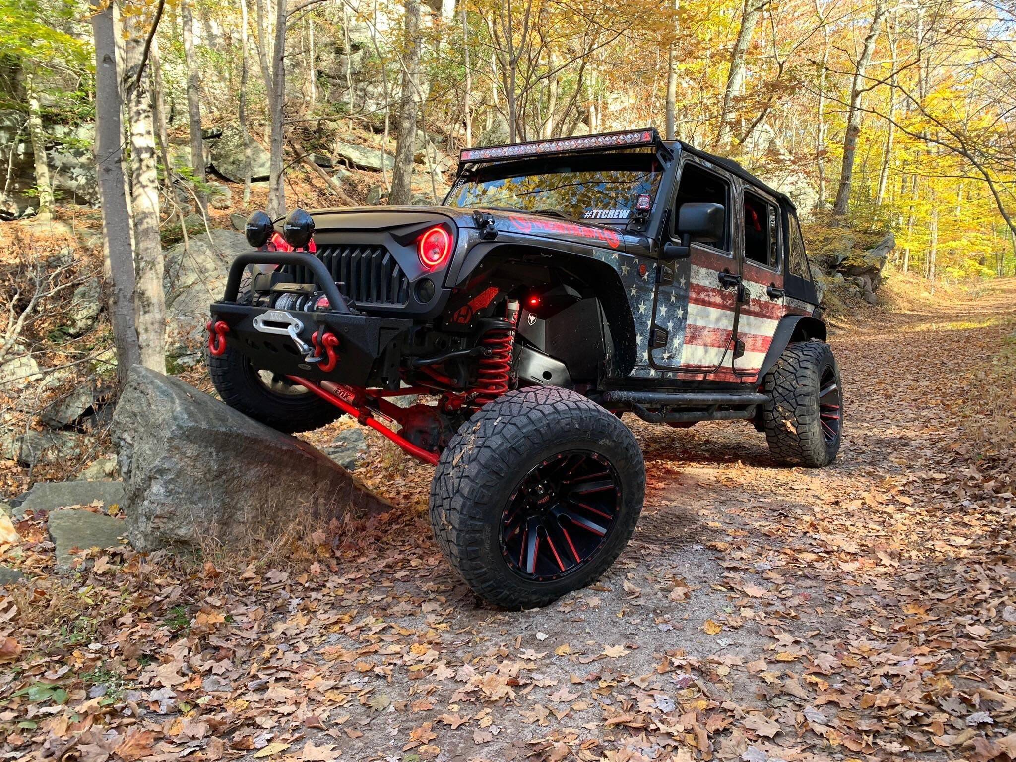 Wrangler JKU Removable Trail Armor