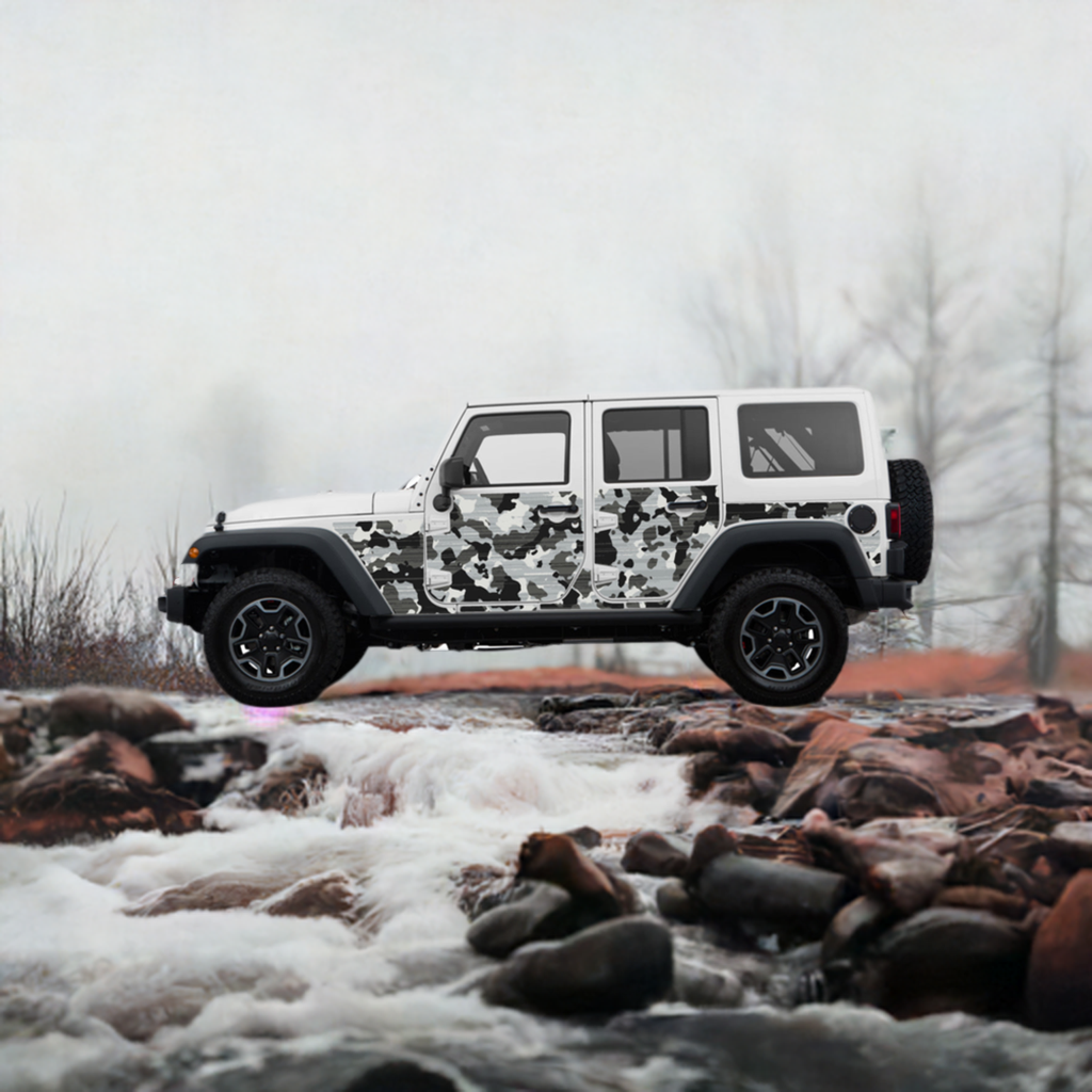Wrangler JKU Removable Trail Armor