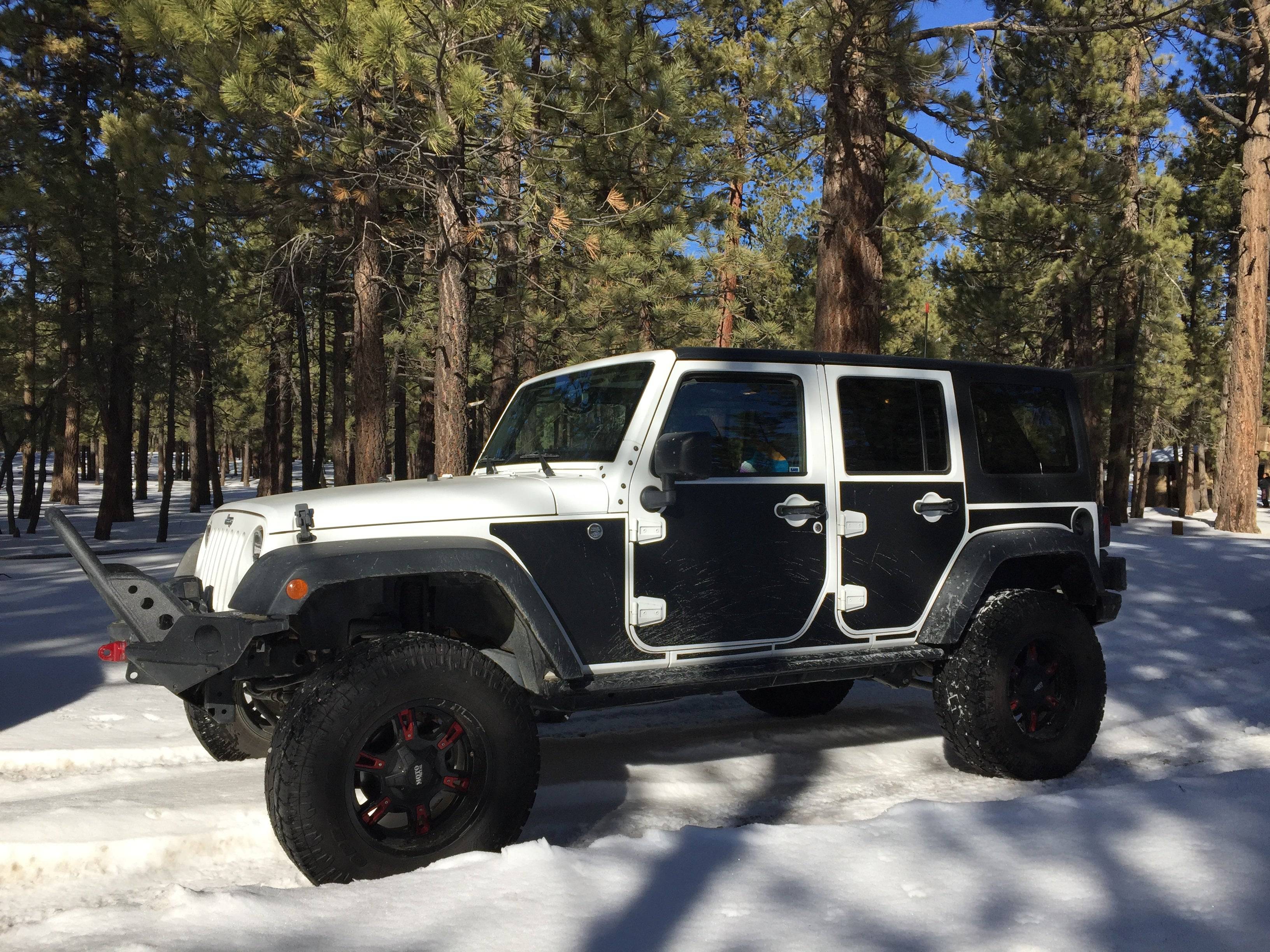 Wrangler JKU Removable Trail Armor
