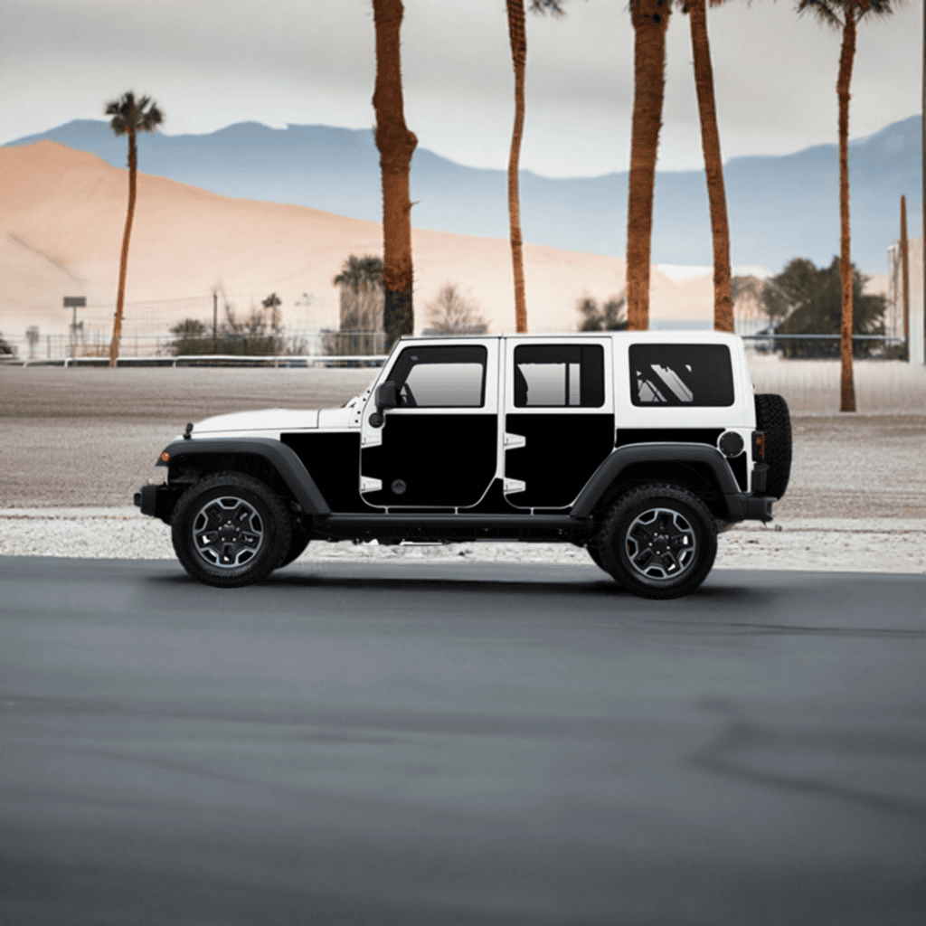 Wrangler JKU Removable Trail Armor