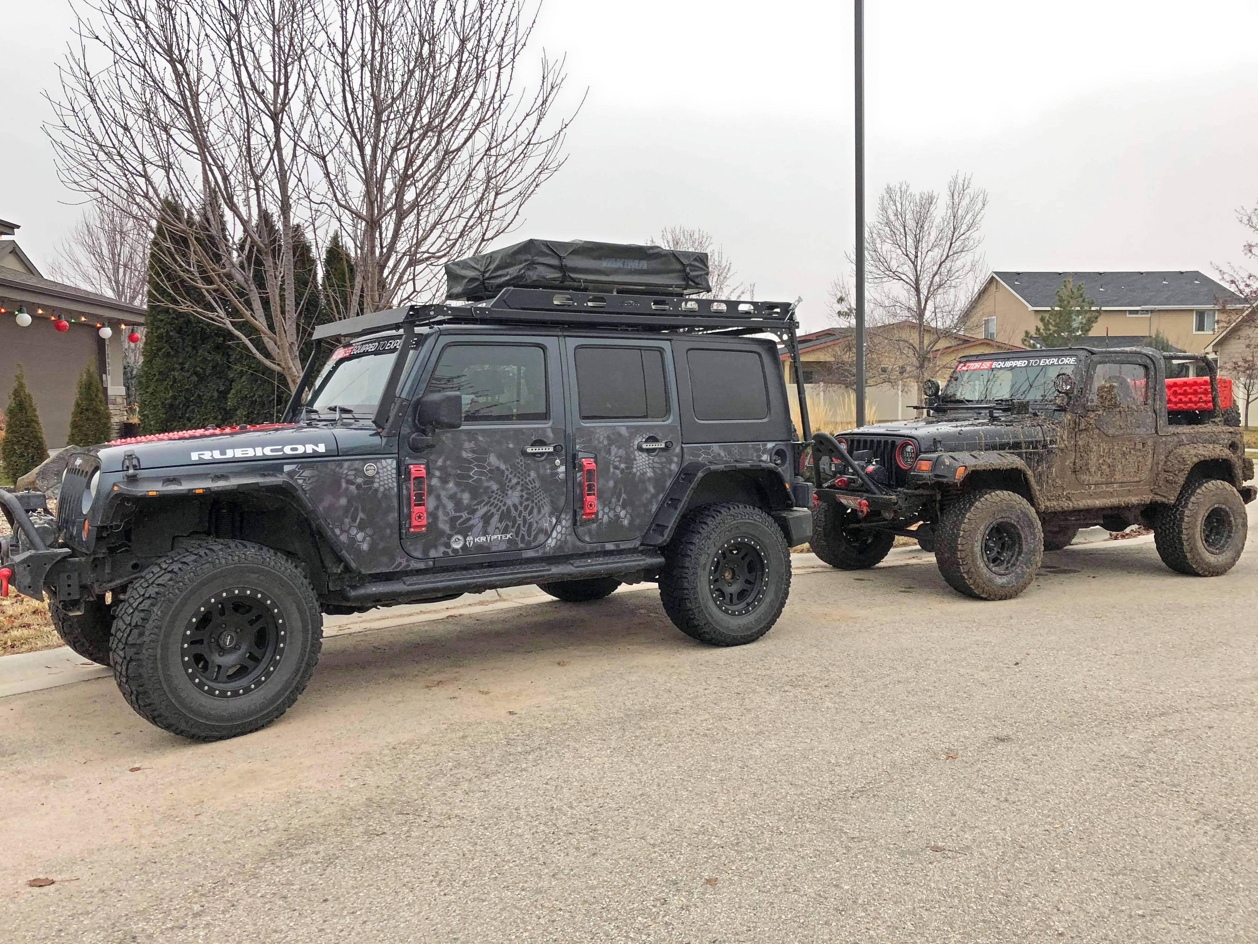 Wrangler JKU Removable Trail Armor